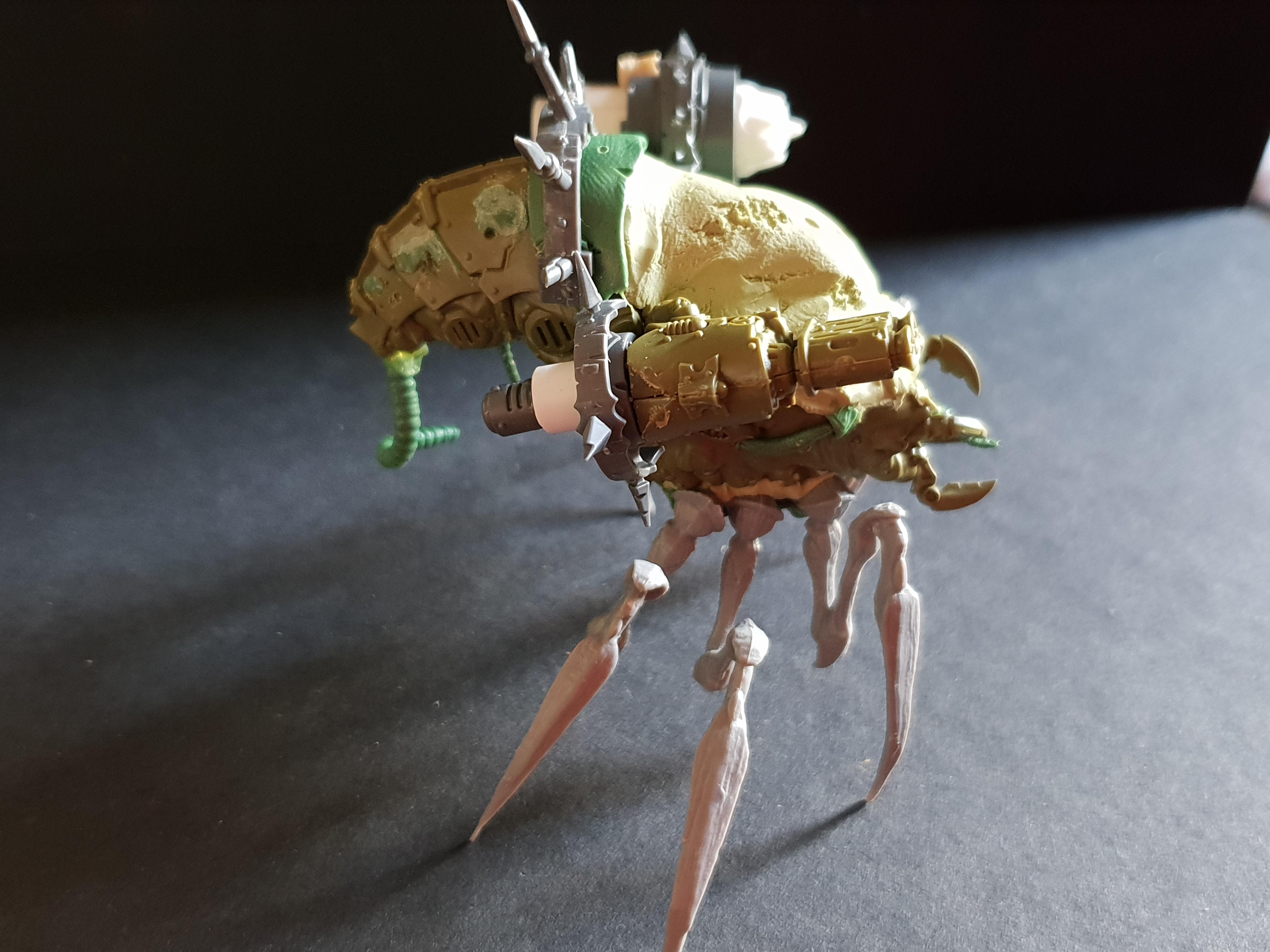 Blight Hauler, Chaos, Conversion, Crawling, Legs, Nurgle, Warhammer 40,000, Work In Progress