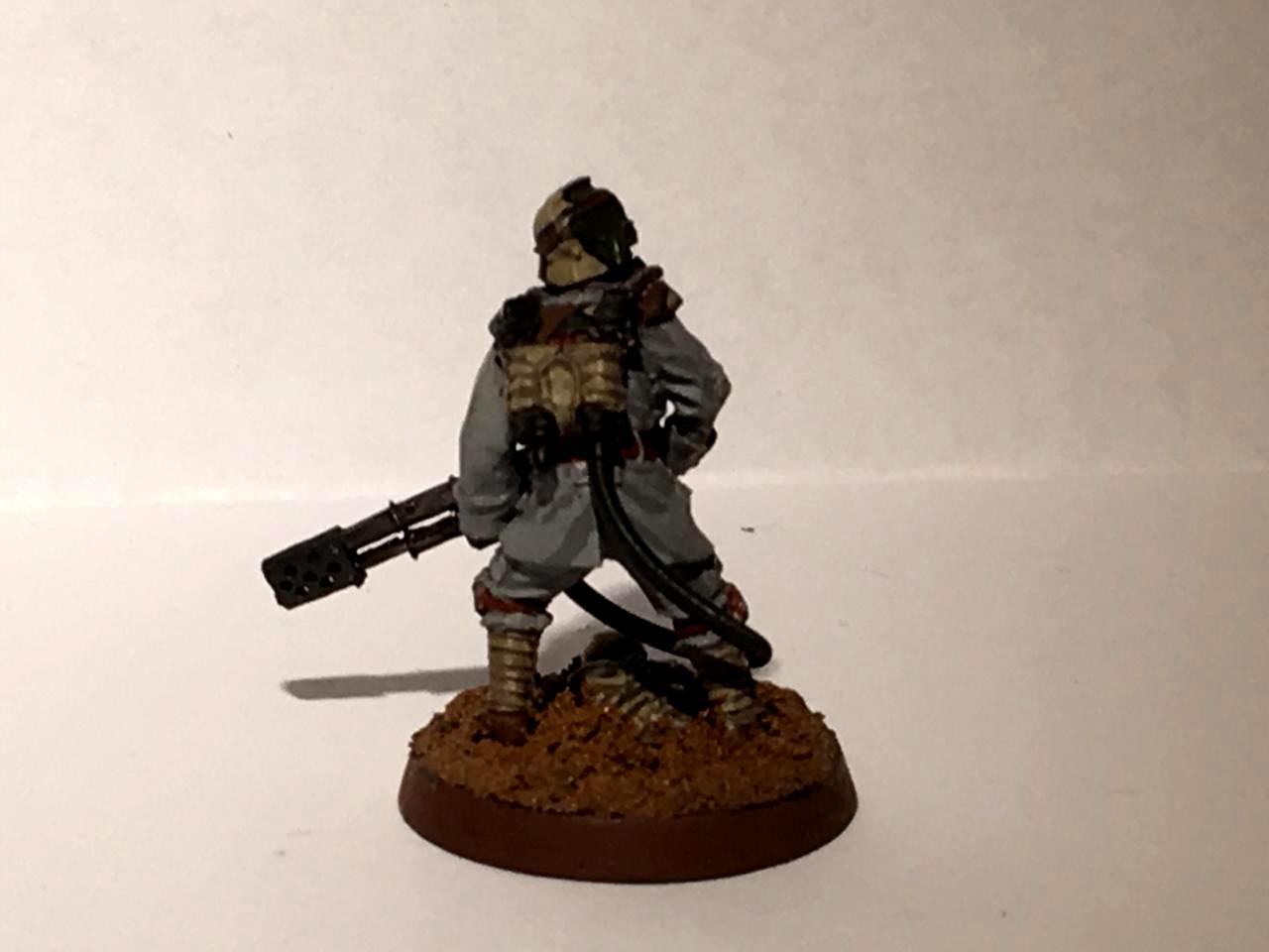 Astra Militarum, Deat Korps Of Krieg, Engineers, Flamer, Imperial Guard