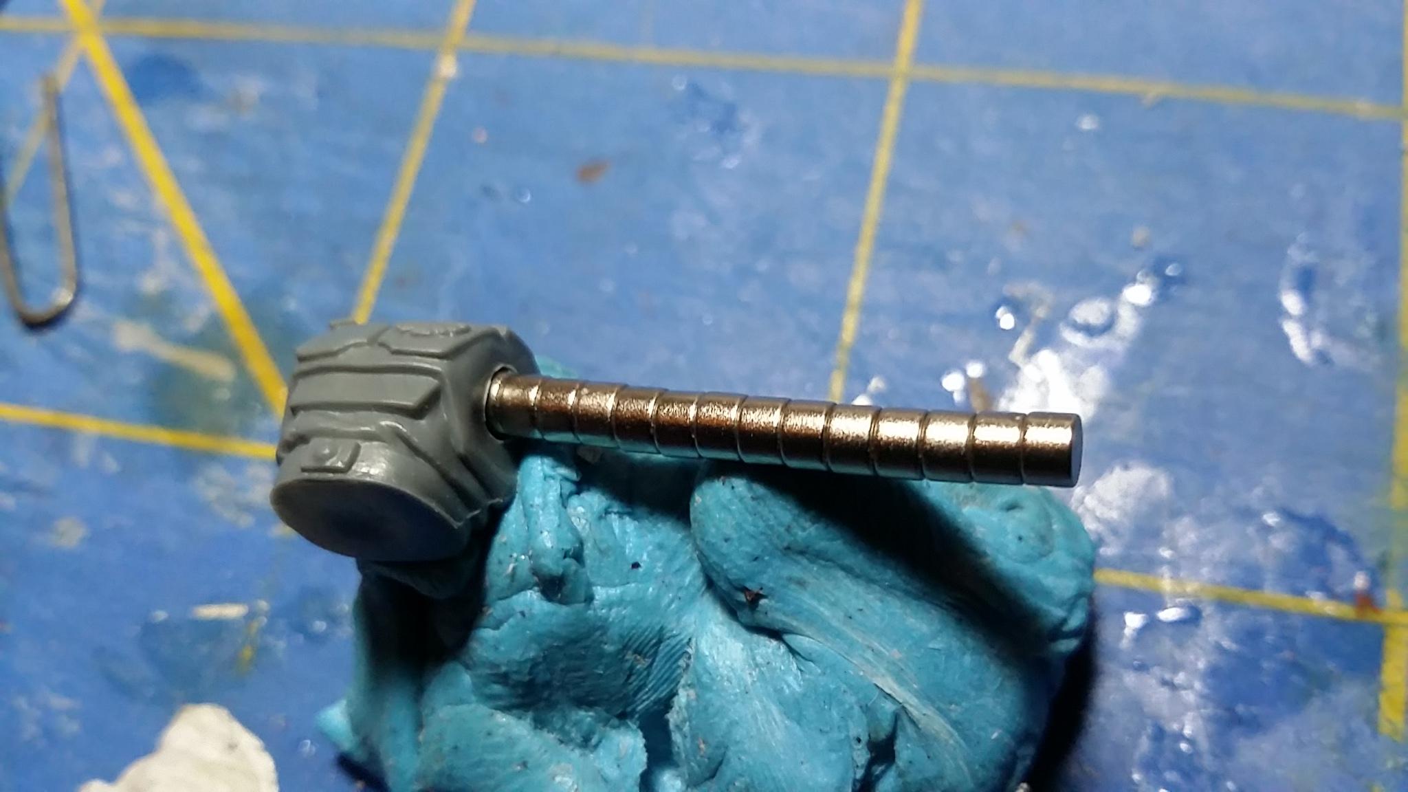 Determining depth to drill based on magnets used