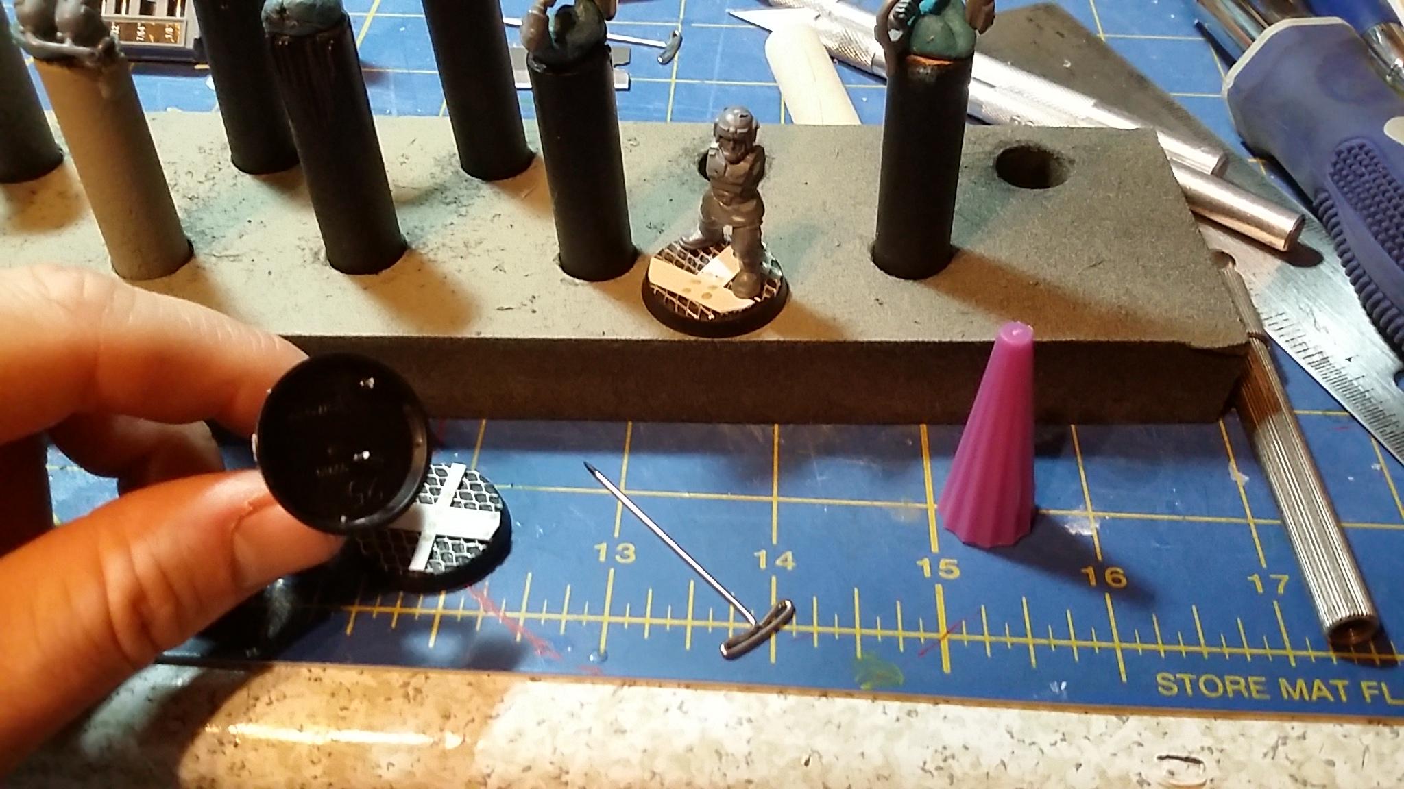 Attaching to the bases