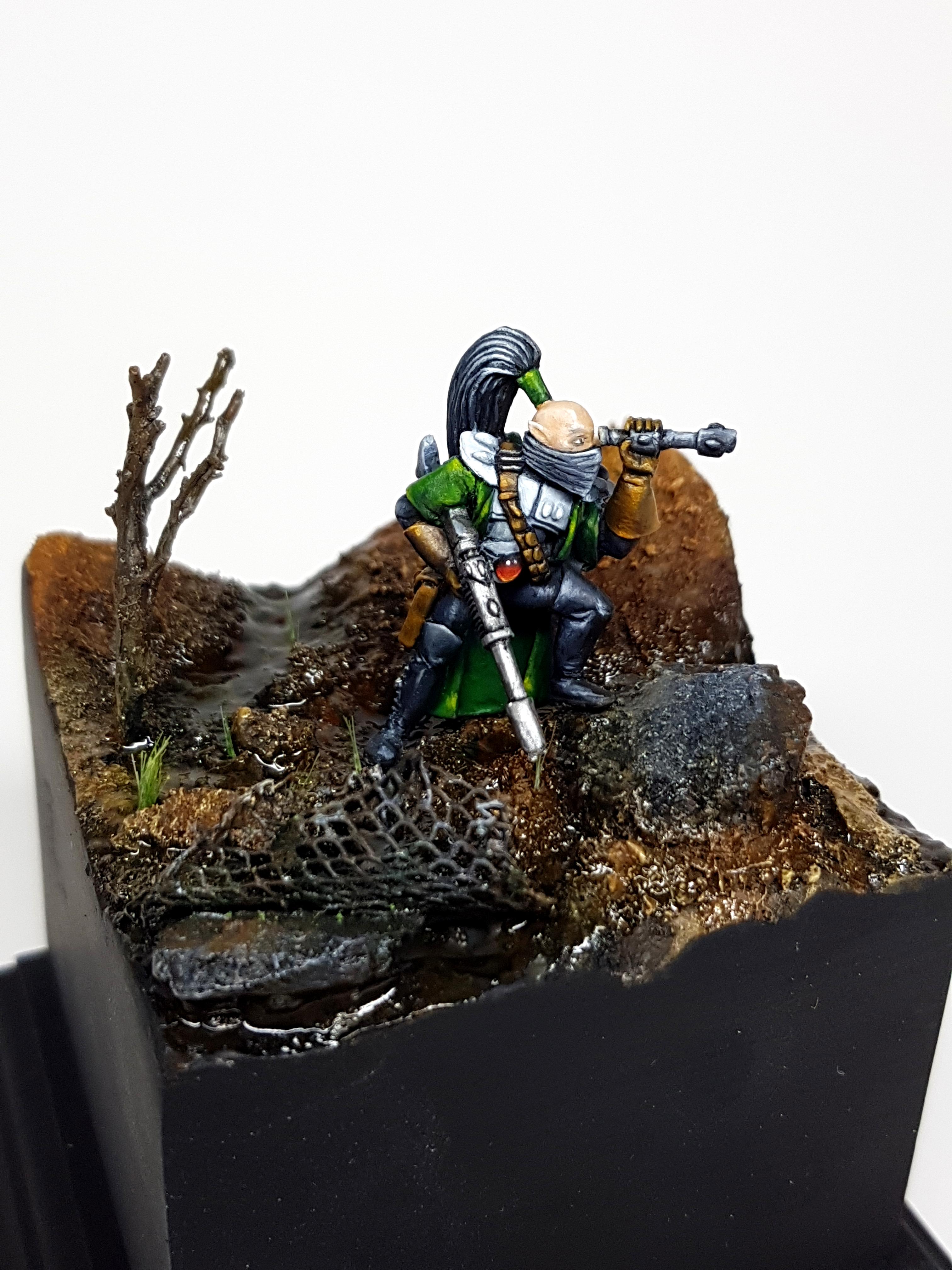 Diorama, Eldar, Rangers, Warhammer 40,000