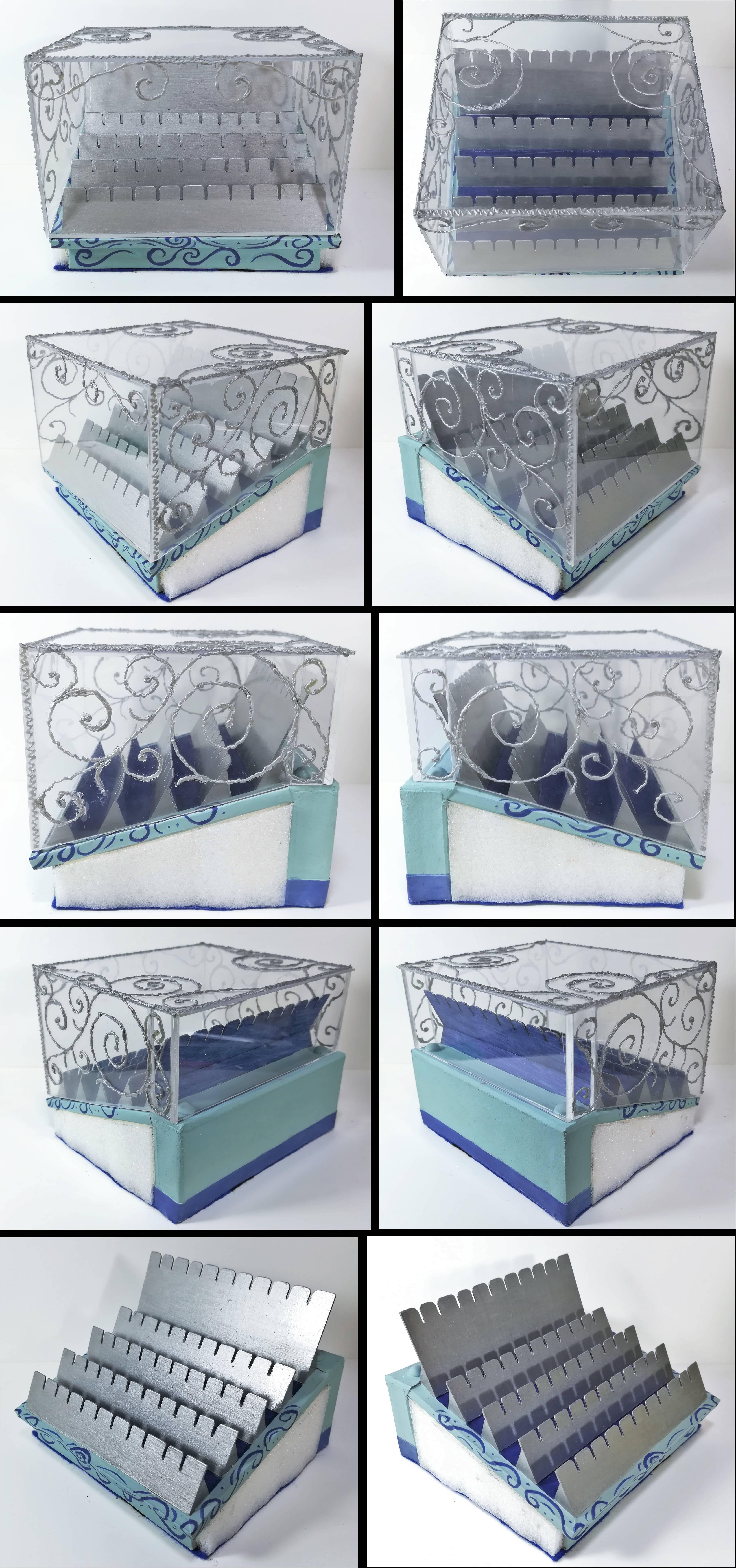 Earring display box
