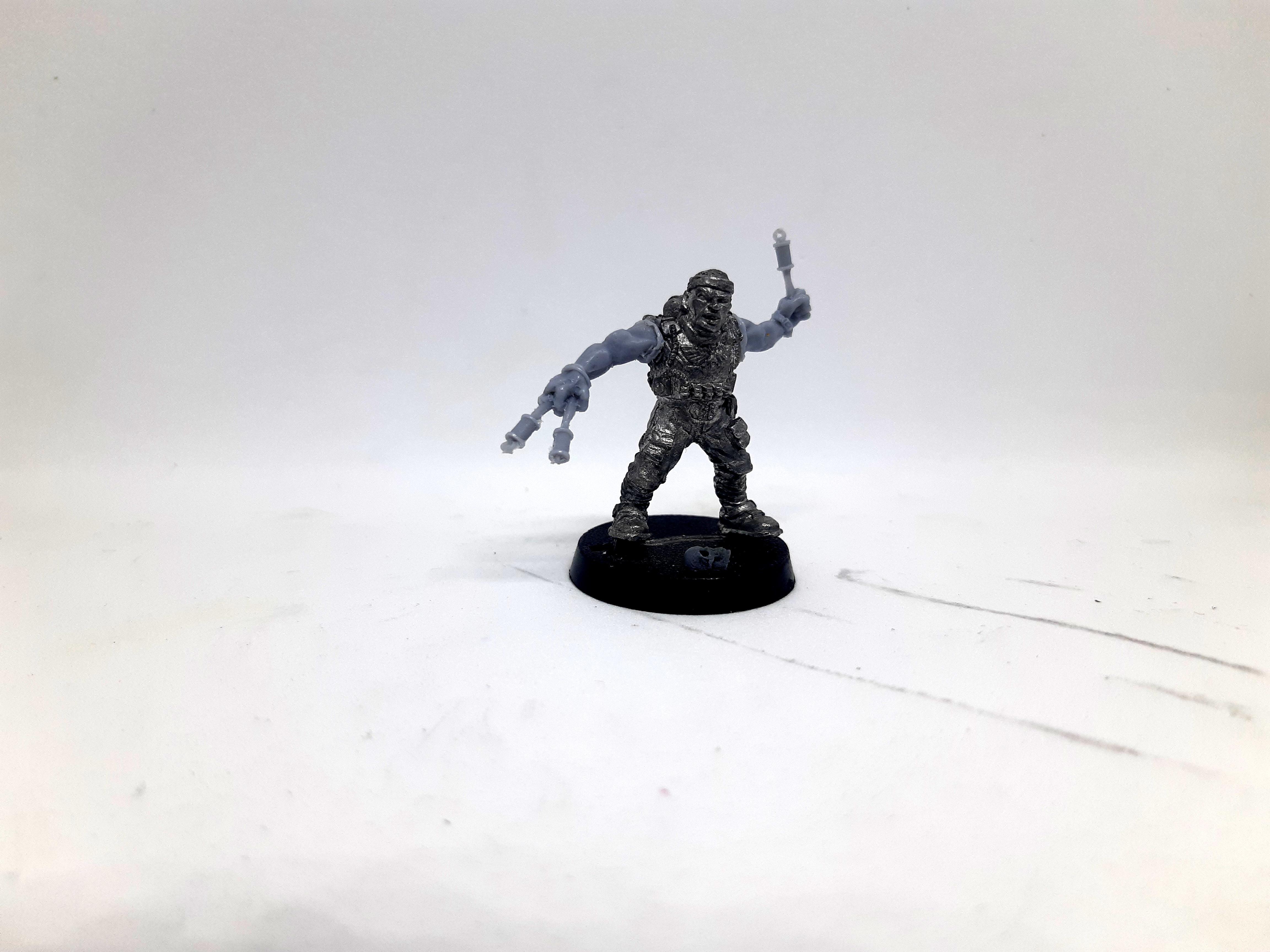 Grenade, Grenadier, Human Bomb, Imperial Army, Metal, Resin, Victoria Miniatures, Warhammer 40,000, Warhammer Fantasy