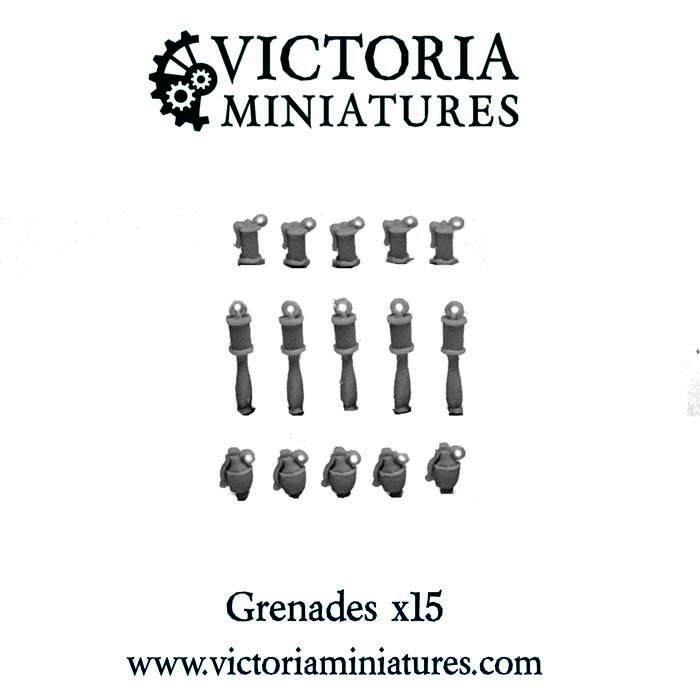 Grenades, Resin, Victoria Miniatures, Warhammer 40,000