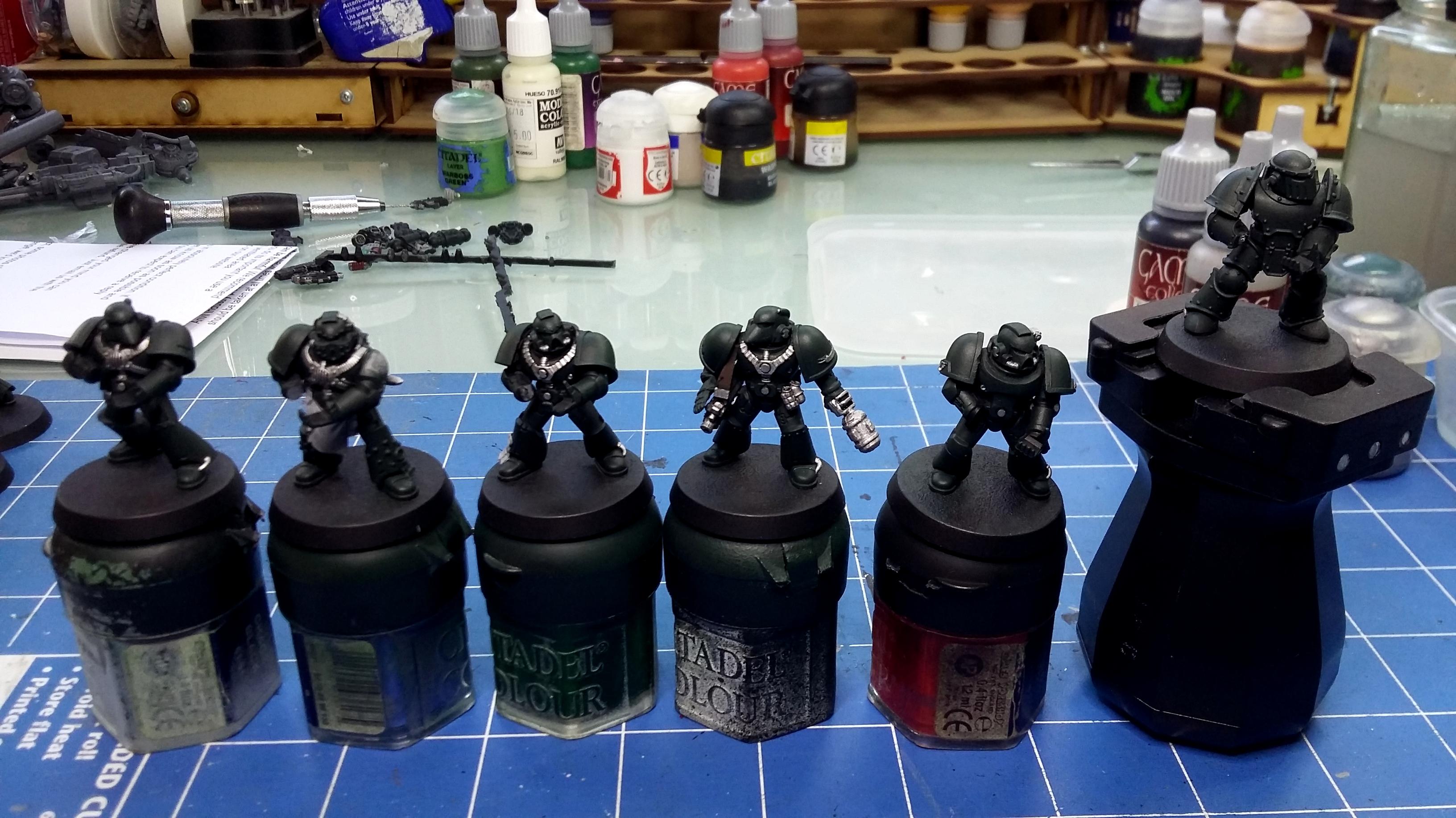 Dark Angels, Space, Space Marines, Squad, Tactical, Unforgiven