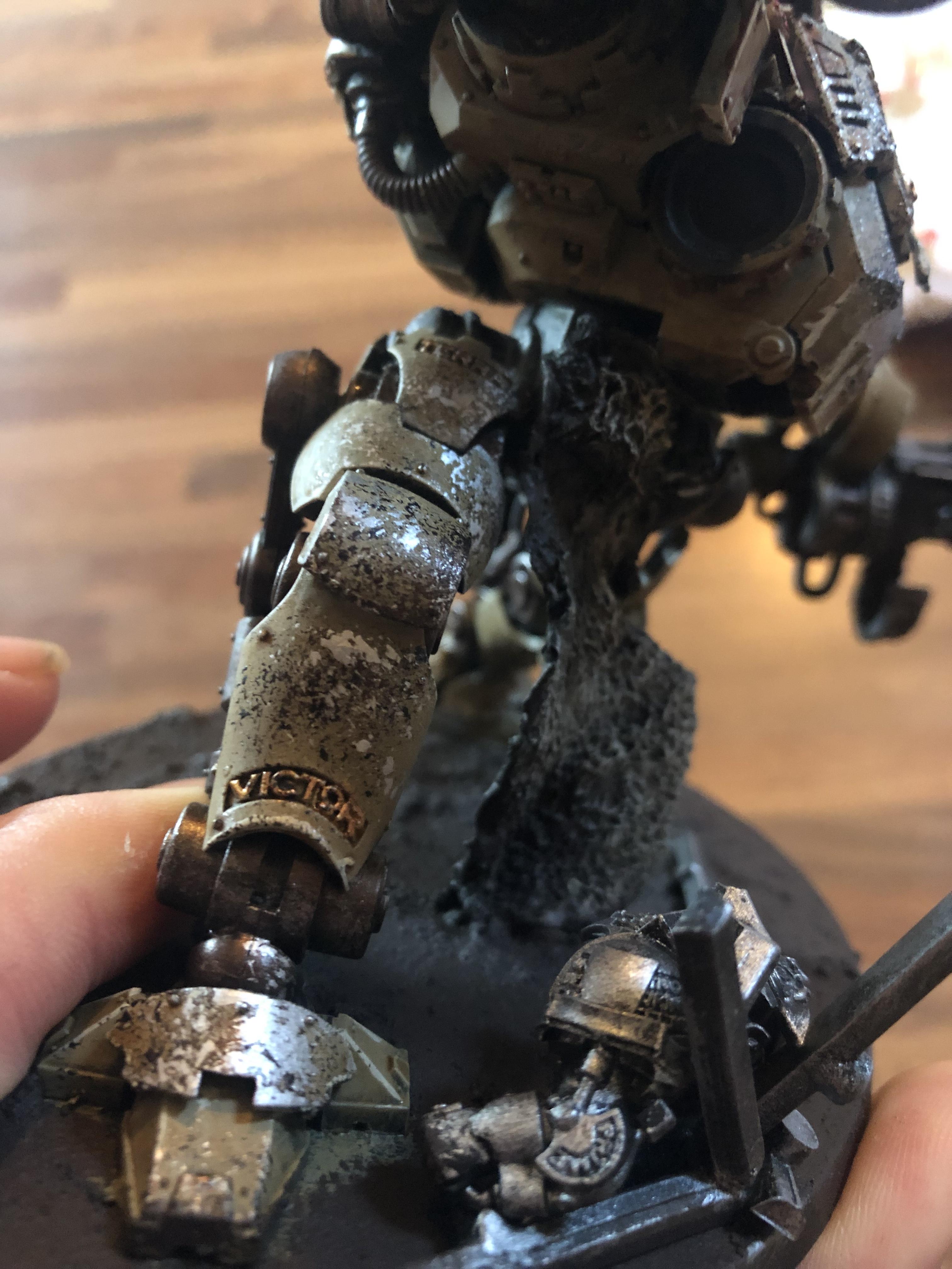 Weathering close up