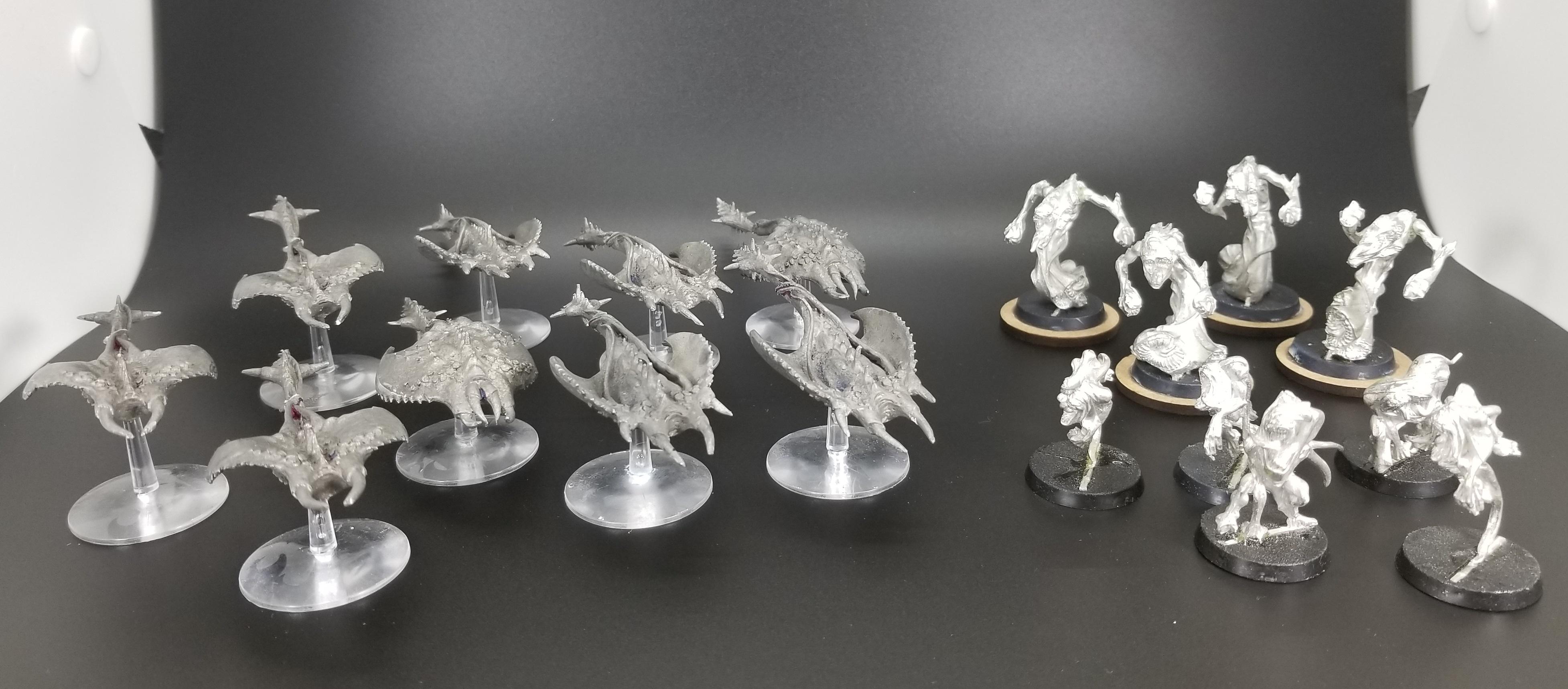 Chaos, Daemons, Flamers, Horrers, Screamers, Tzeentch, Work In Progress