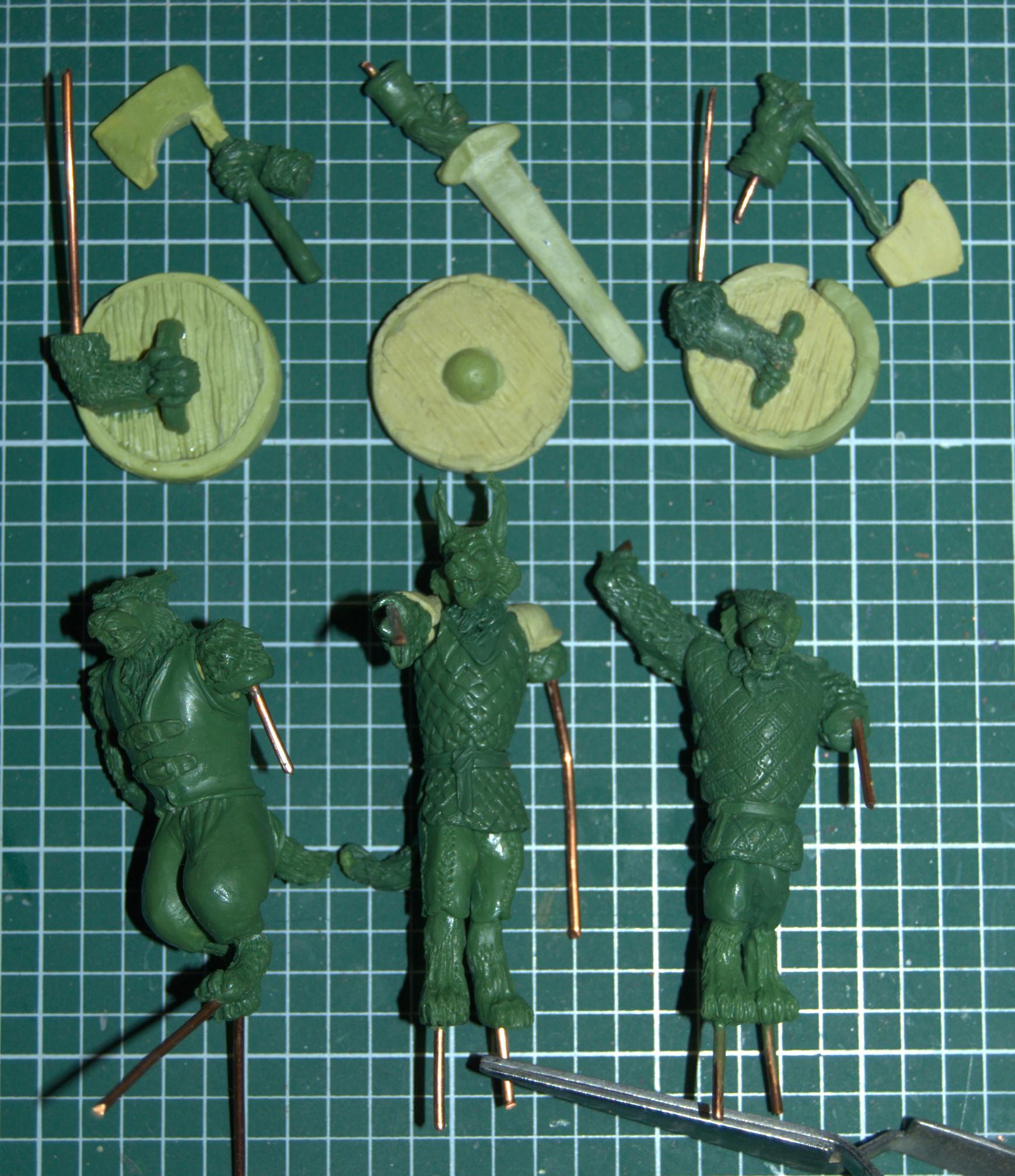 54 Mm, Beastmen, Cat, Sculpting