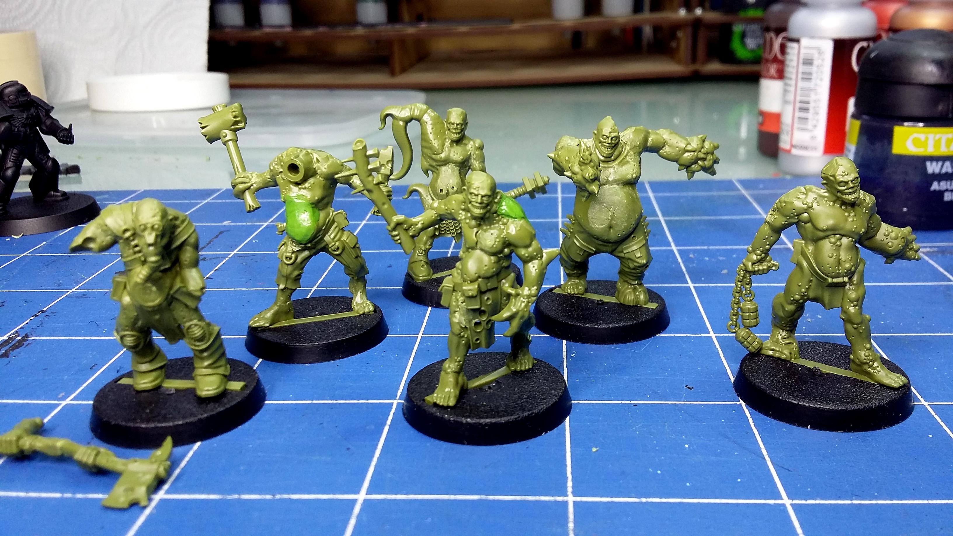 Damned, Lost, Mutant, Nurgle, Pox, Walkers