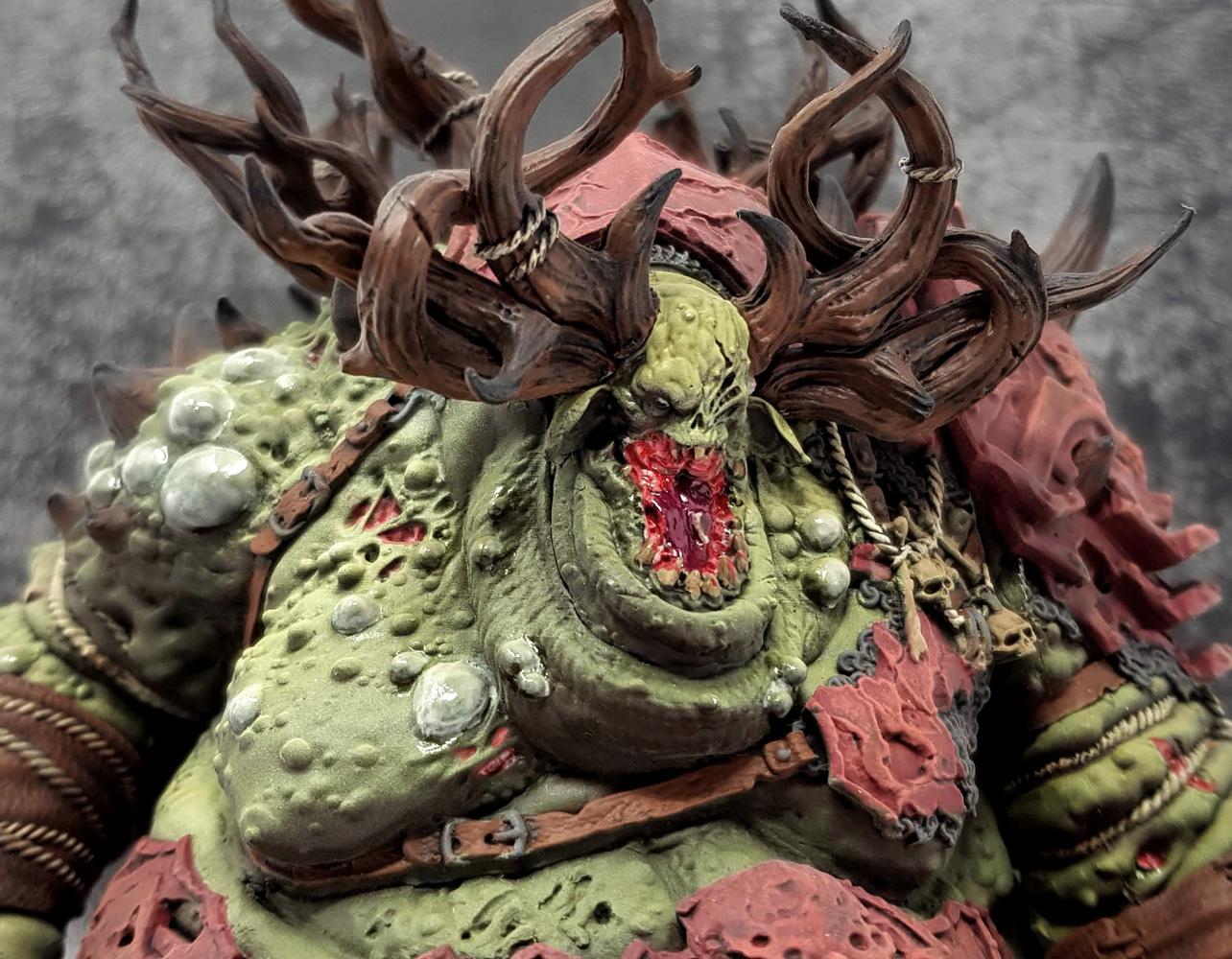 Creature Caster, Great Unclean One, King Of Ruin, Nurgle