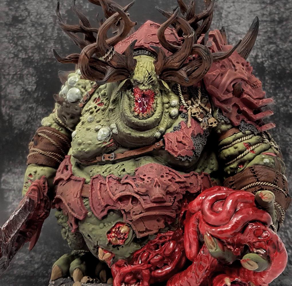 Creature Caster, Great Unclean One, King Of Ruin, Nurgle