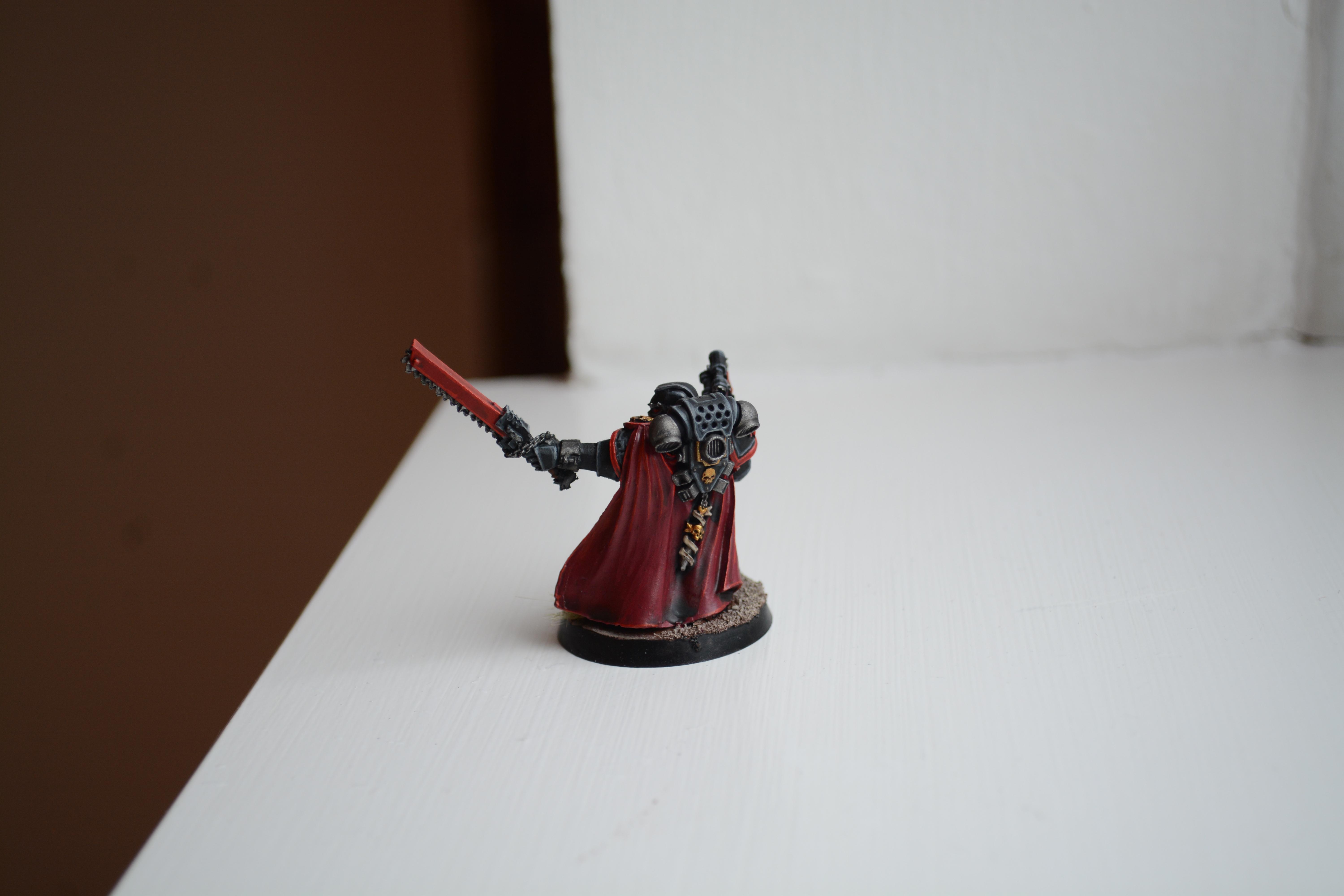 Assault, Black, Black Templars, Blanche, Chainsword, Conversion, Forge World, Imperium, Space Marines, Tactical Squad, Templars, Terminator Armor