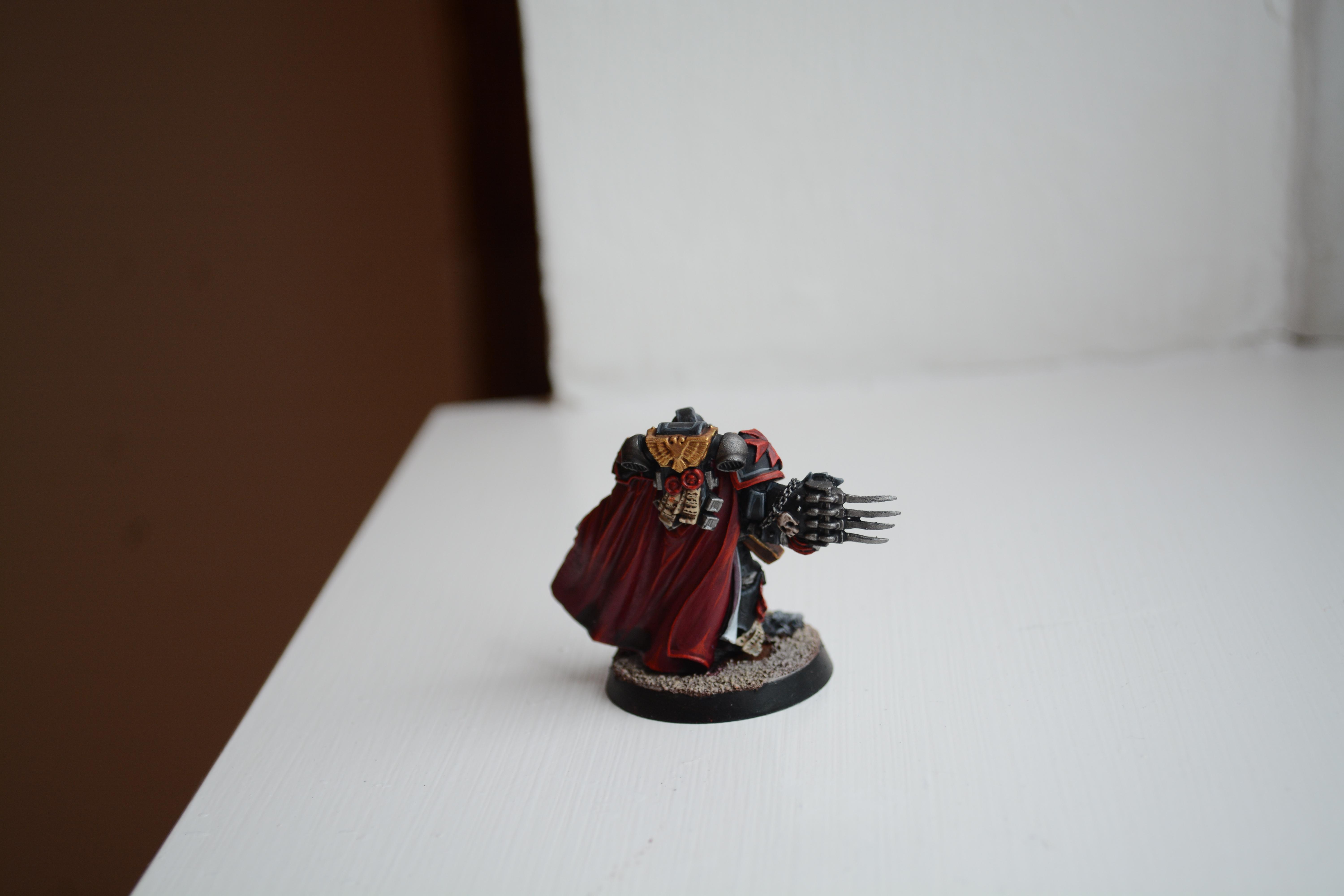 Assault, Black, Black Templars, Blanche, Chainsword, Conversion, Forge World, Imperium, Space Marines, Tactical Squad, Templars, Terminator Armor
