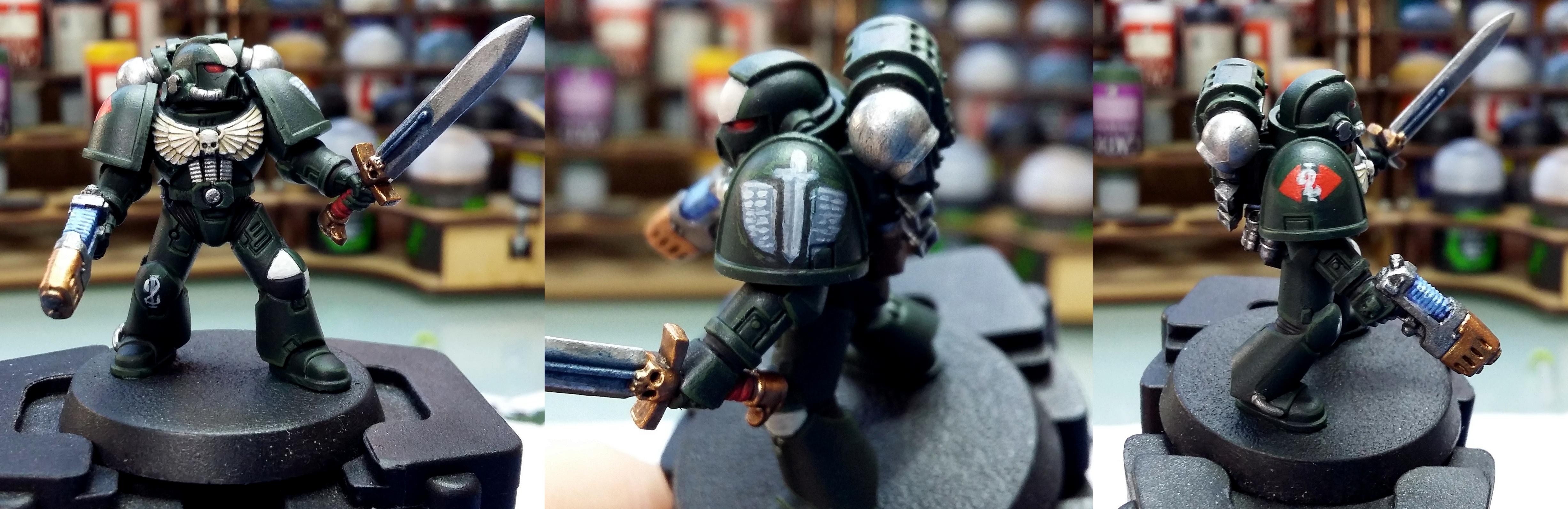 Angel, Dark, Sergeant, Space, Space Marines, Squad, Tactical