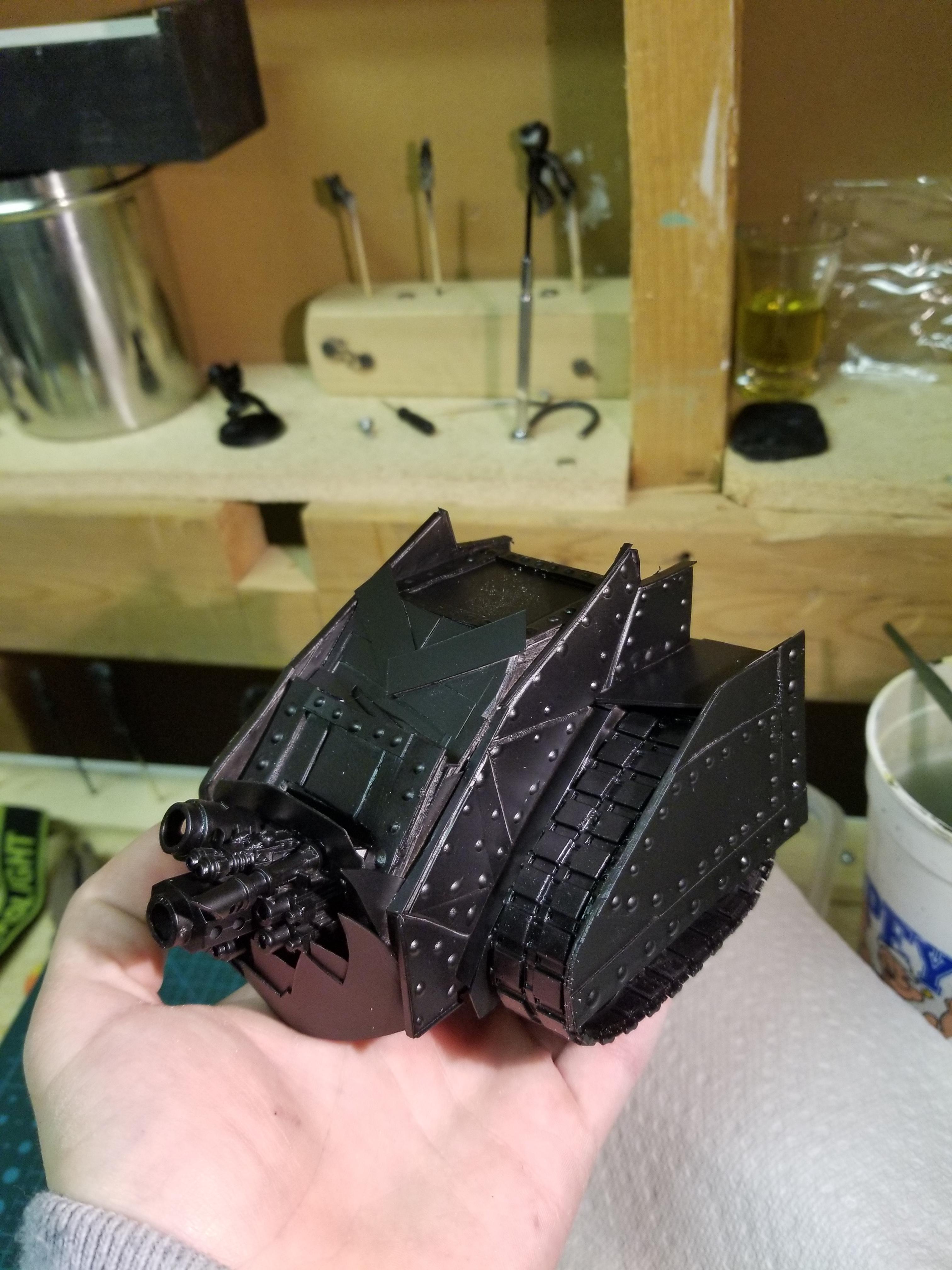 Jumped the gun with the primer at first, then decided it was too flat