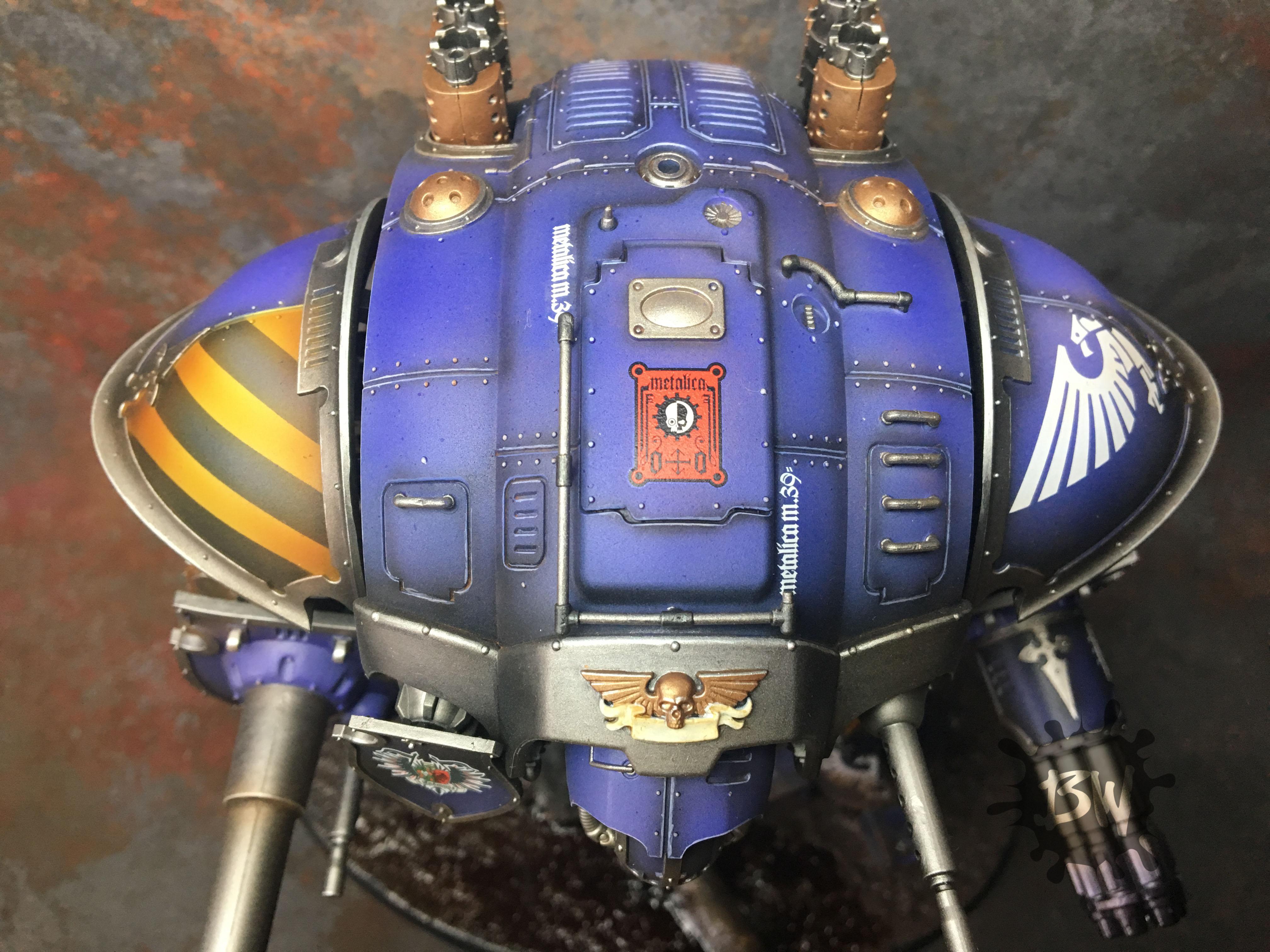 Bw, Commission, Imperial Knight Crusader, Imperium, Painting, Warhammer 40,000, Warhammer Fantasy
