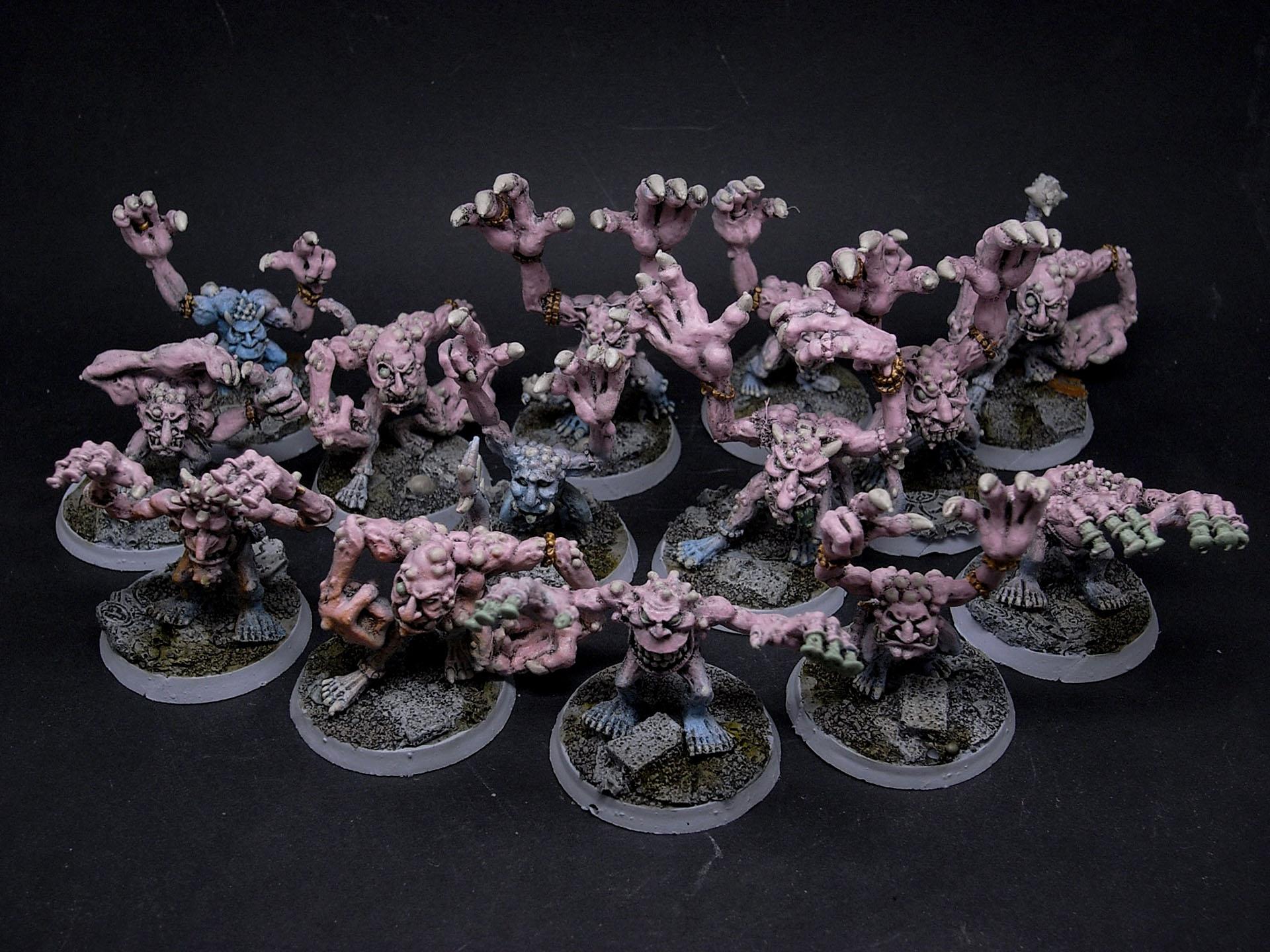 Airbrush, Oil Wash, Tzeentch, Weathered