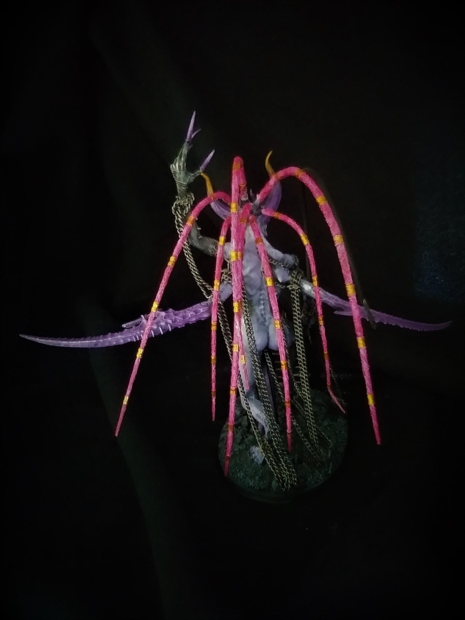 Chain, Chaos, Daemonettes, Daemons, Slaanesh, Whip, Zarakynel
