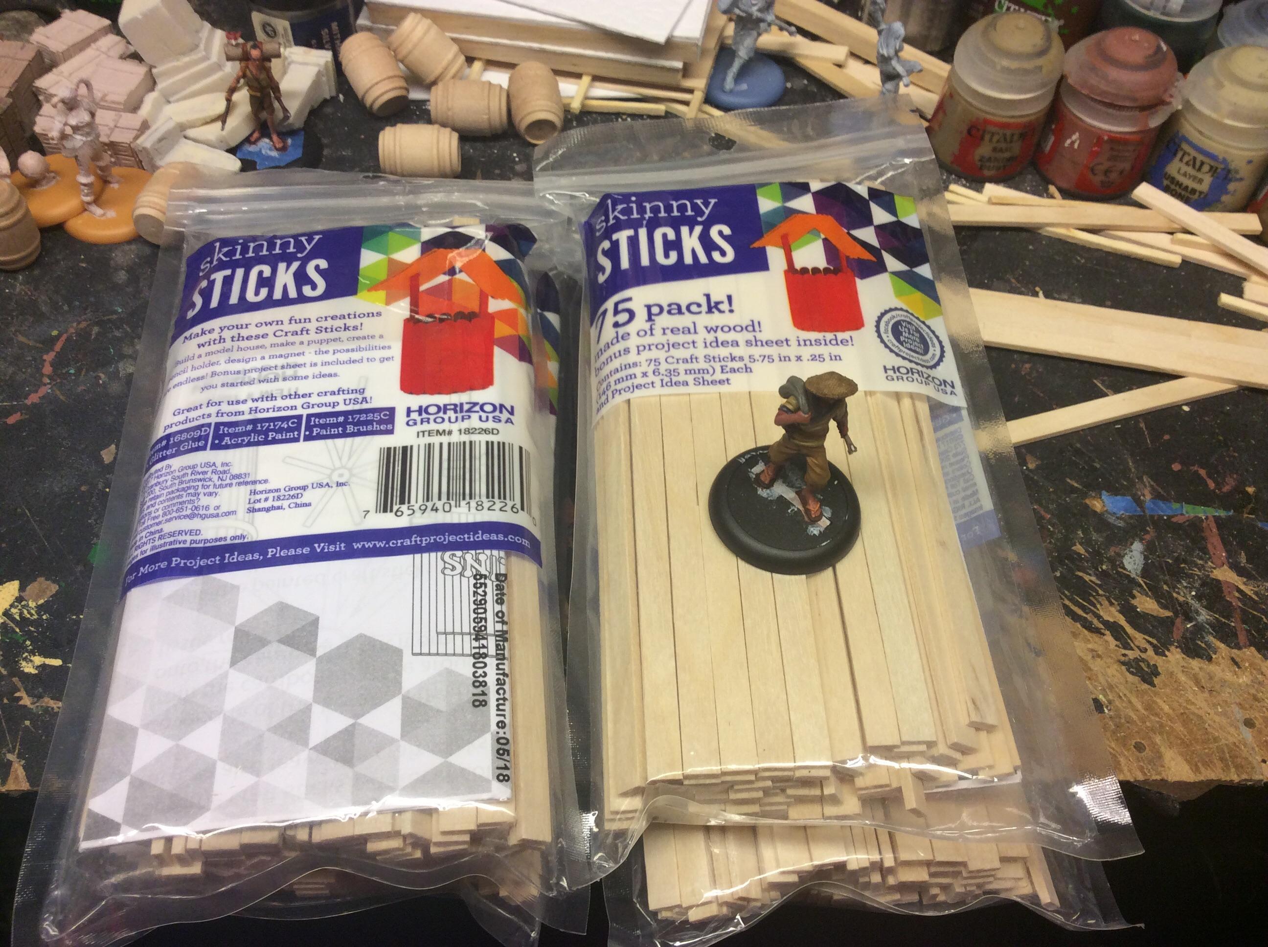 Skinny sticks