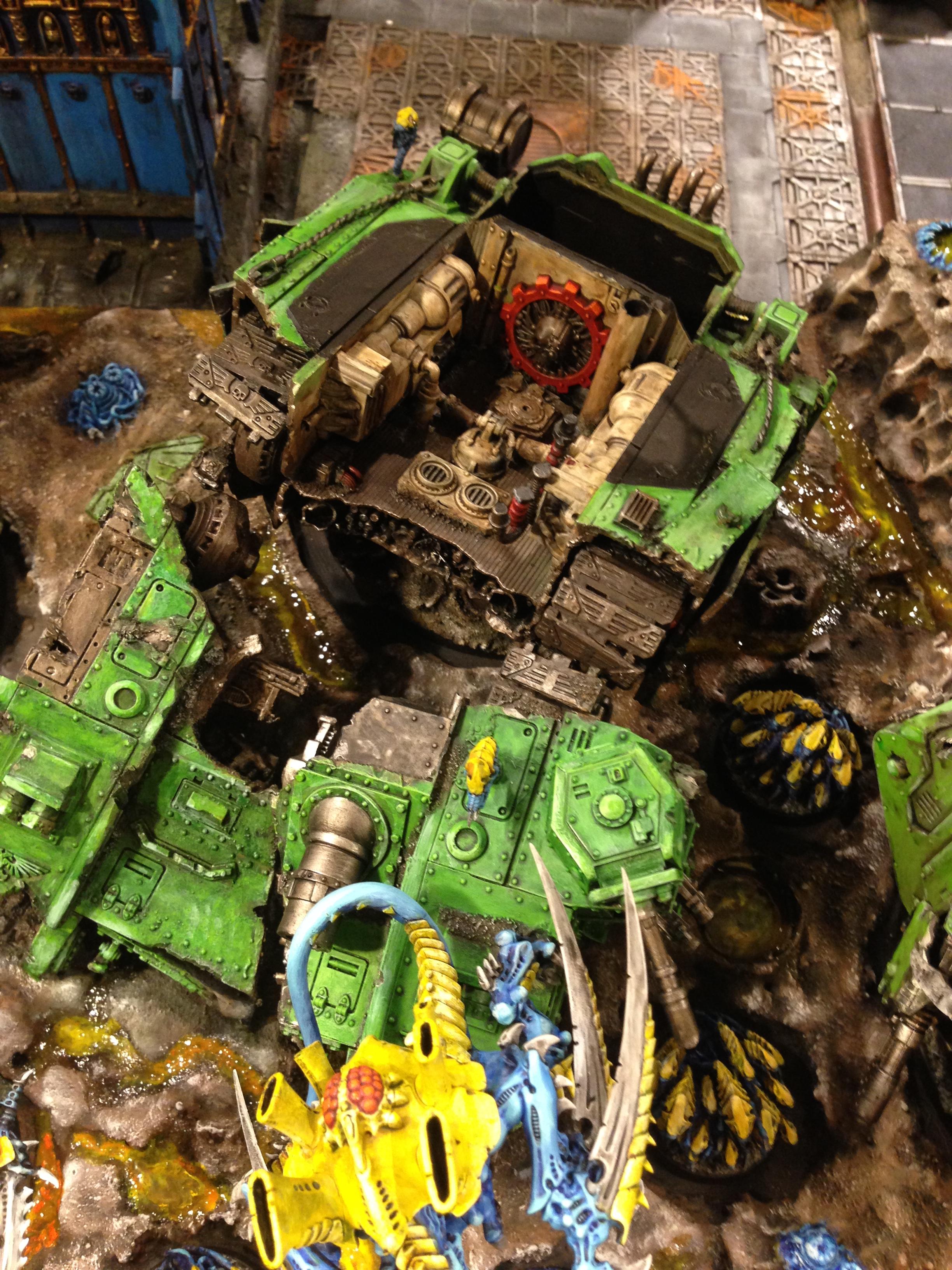 Baneblade, Destroyed, Terrain, Wreck