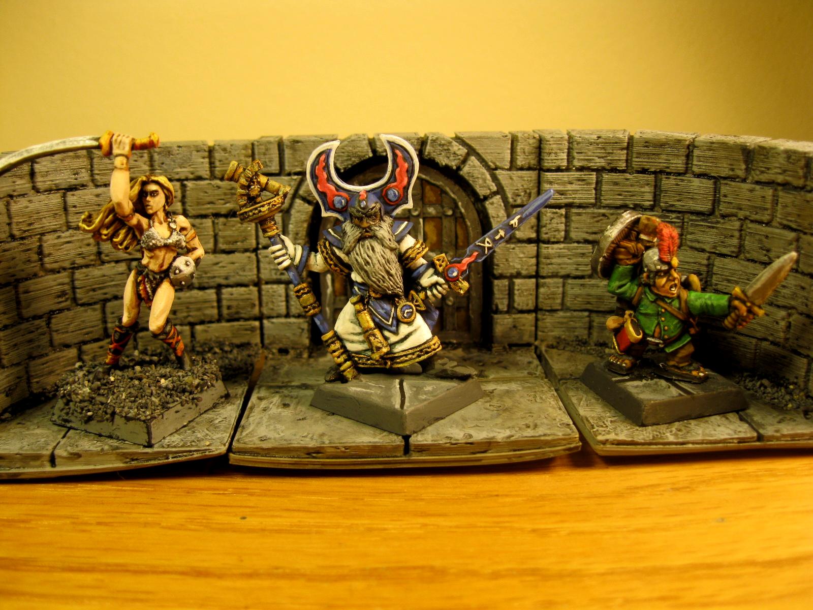 Barbarian, Dungeons And Dragons, Halflings, Heroes Quest, Wizard