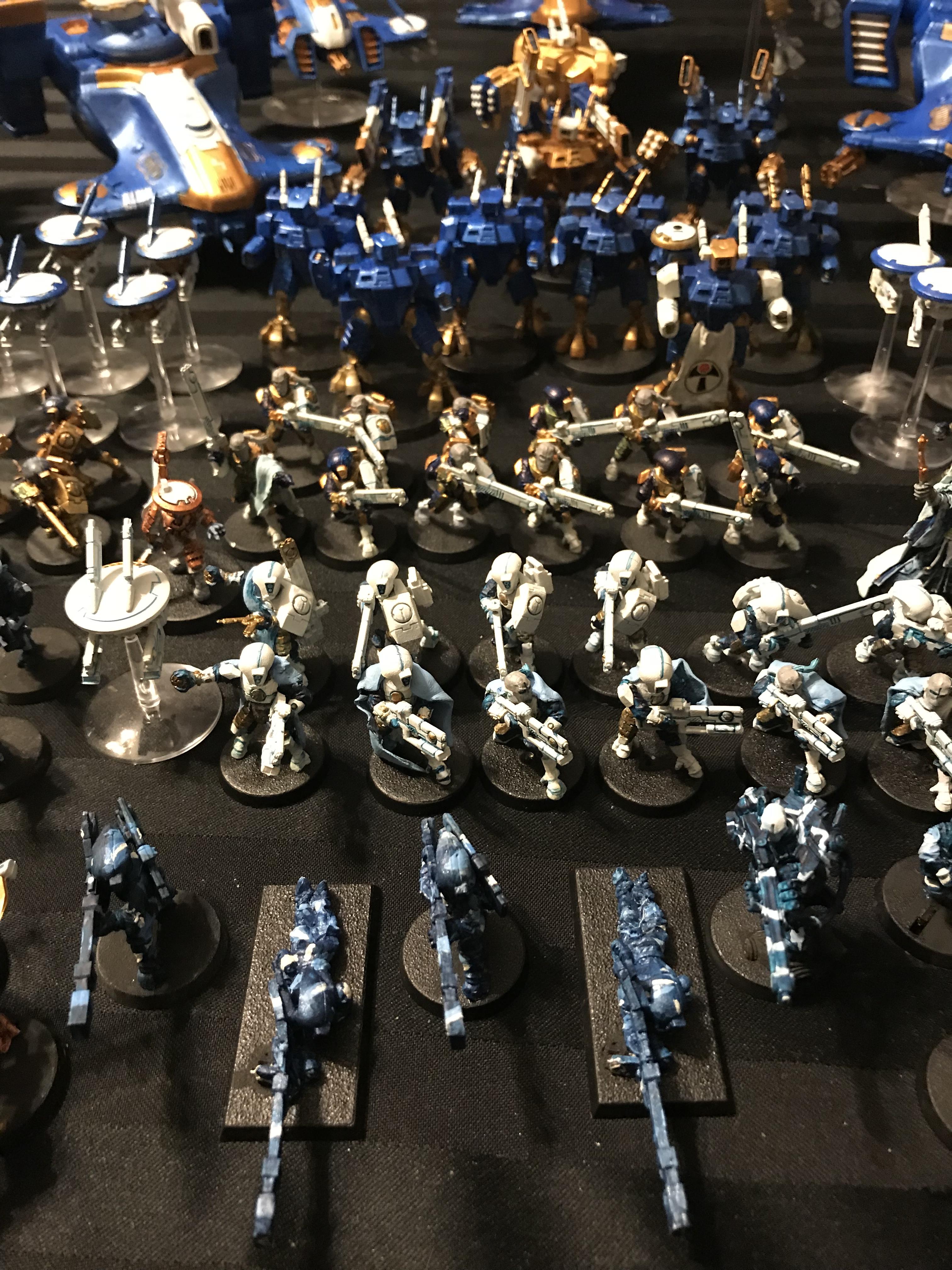 Section two - Pathfinder Snipers, Aether Protectors, White Fire Squads