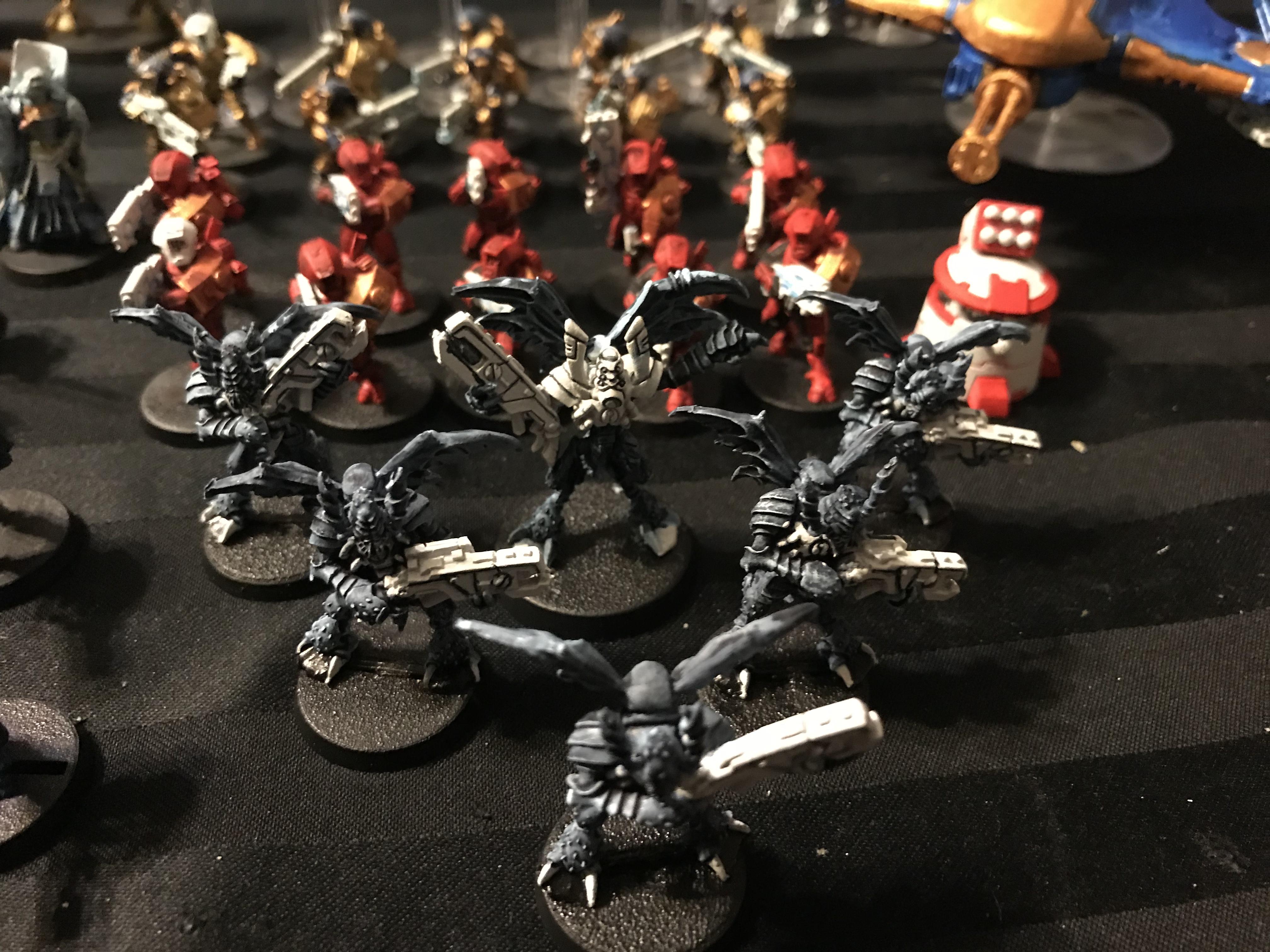 Section three - Vespids, Crimson Breachers, White Gold Fire Warriors