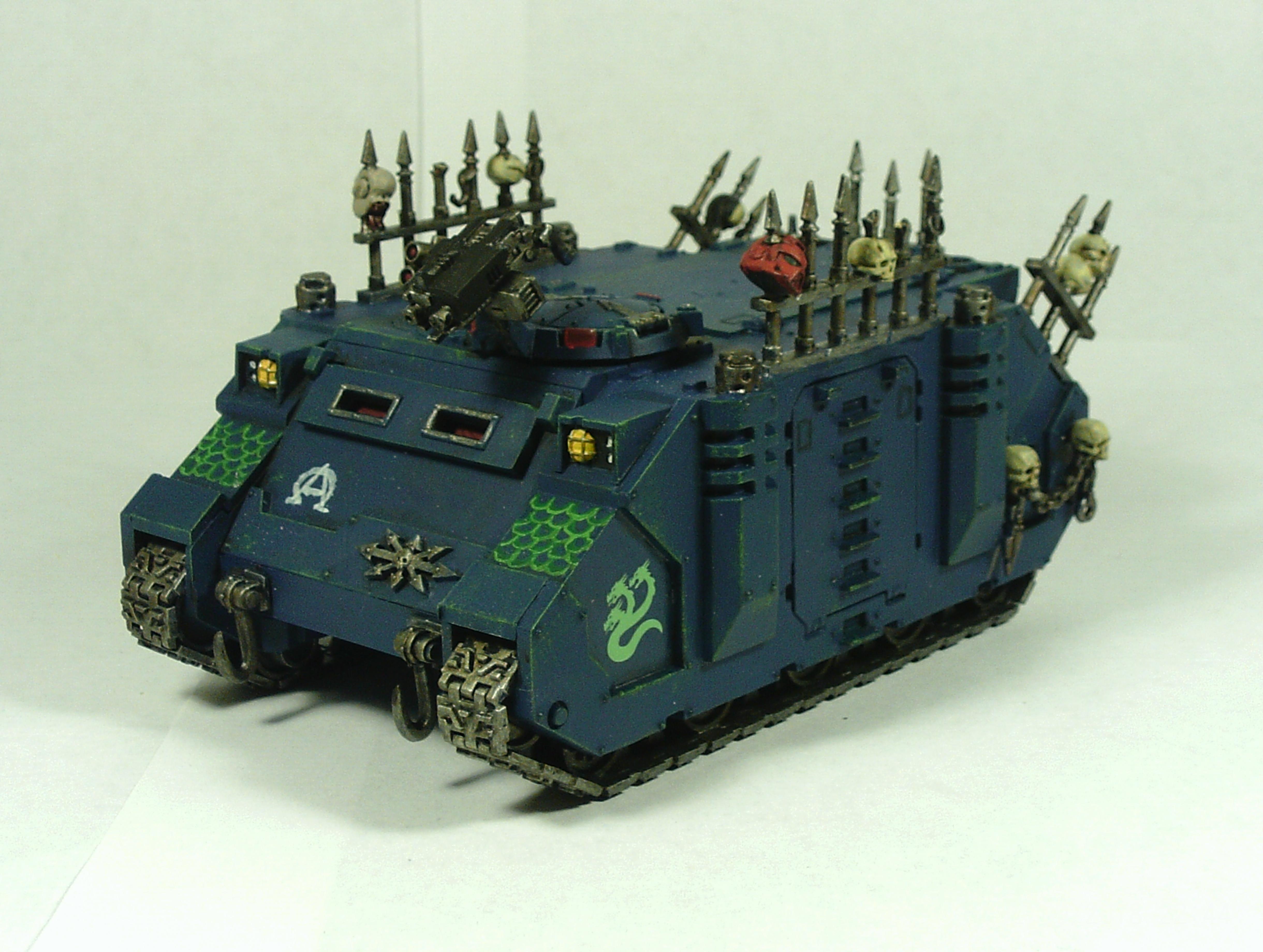 Alpha, Apc, Chaos, Legion, Rhino, Space, Space Marines, Transport, Vehicle