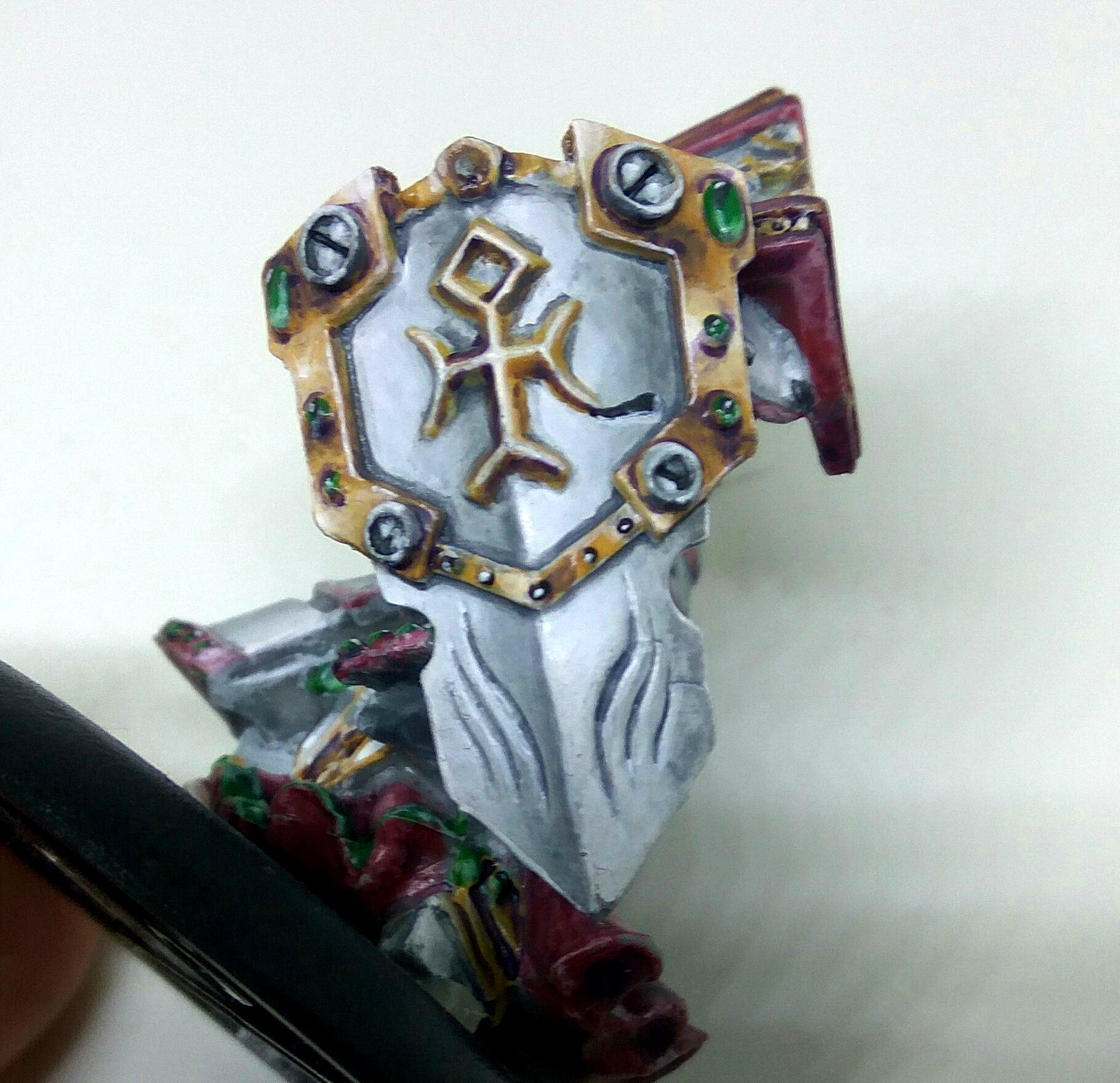 Glazing, Non-Metallic Metal, Protectorate Of Menoth, Warmachine
