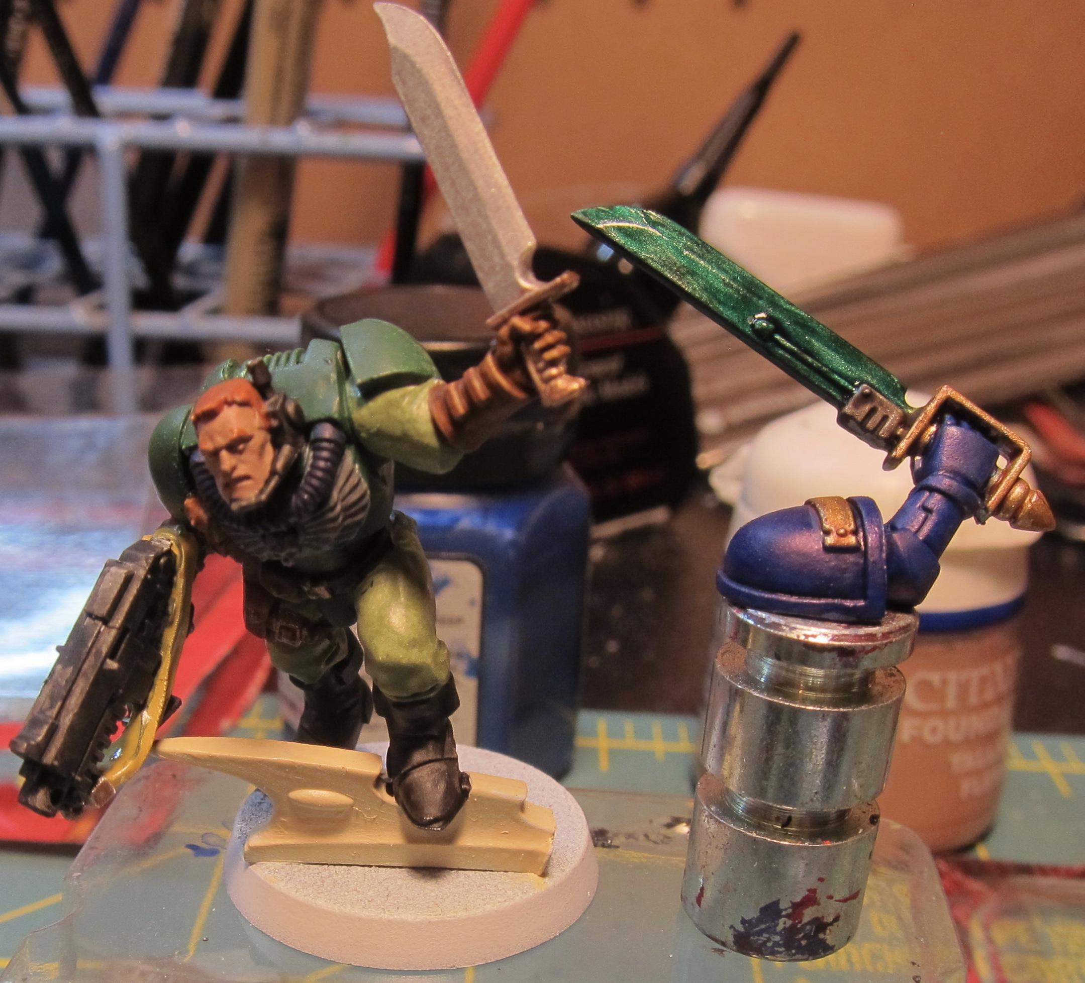 Scout, sword