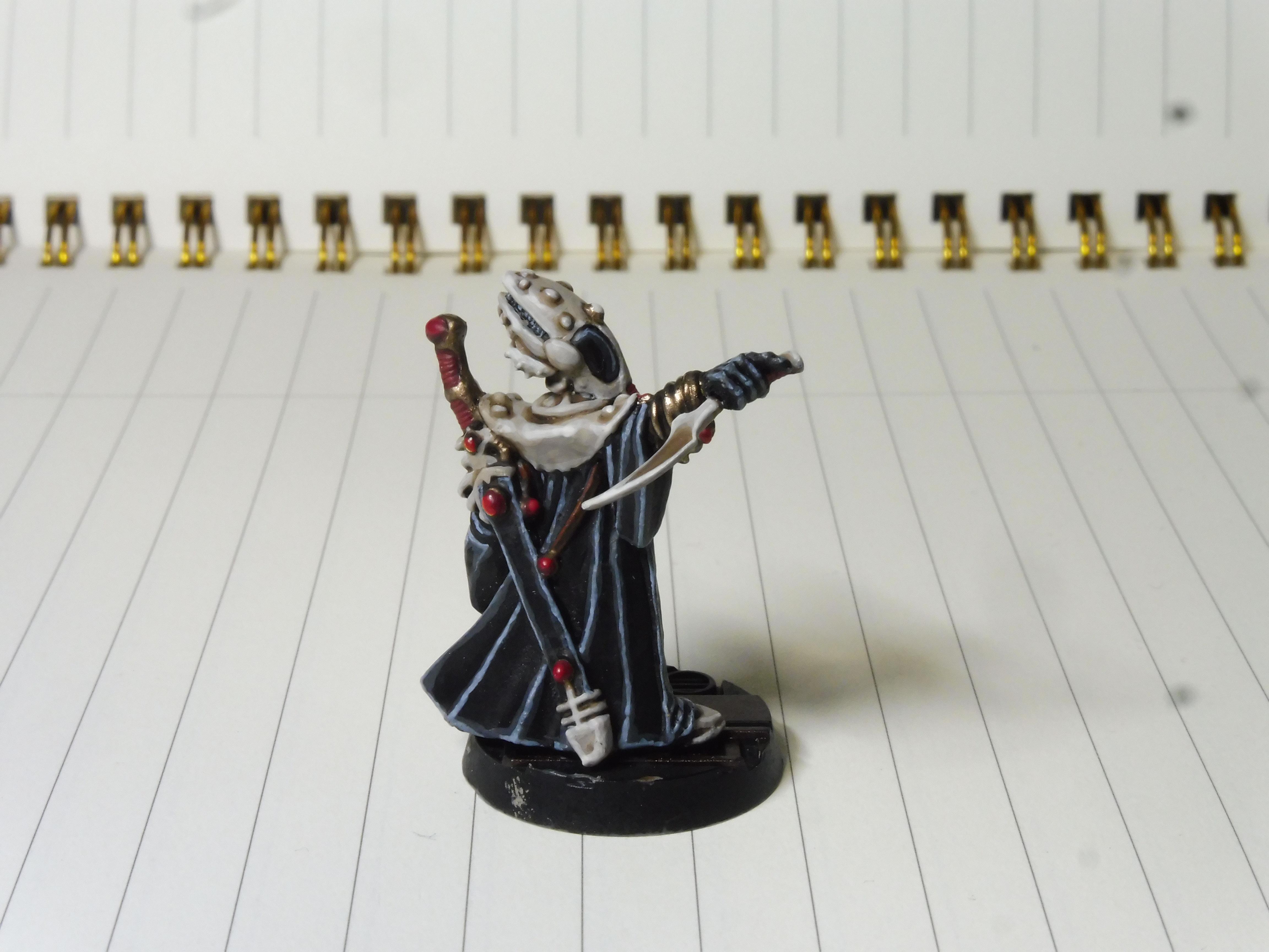 Bone, Custom Paint Scheme, Dark Eldar, Drukhari, Eldar, Ivory, Kabal, Kabalite, Kabalite Warrior, Paint Scheme, Rangers, Splinter Rifle