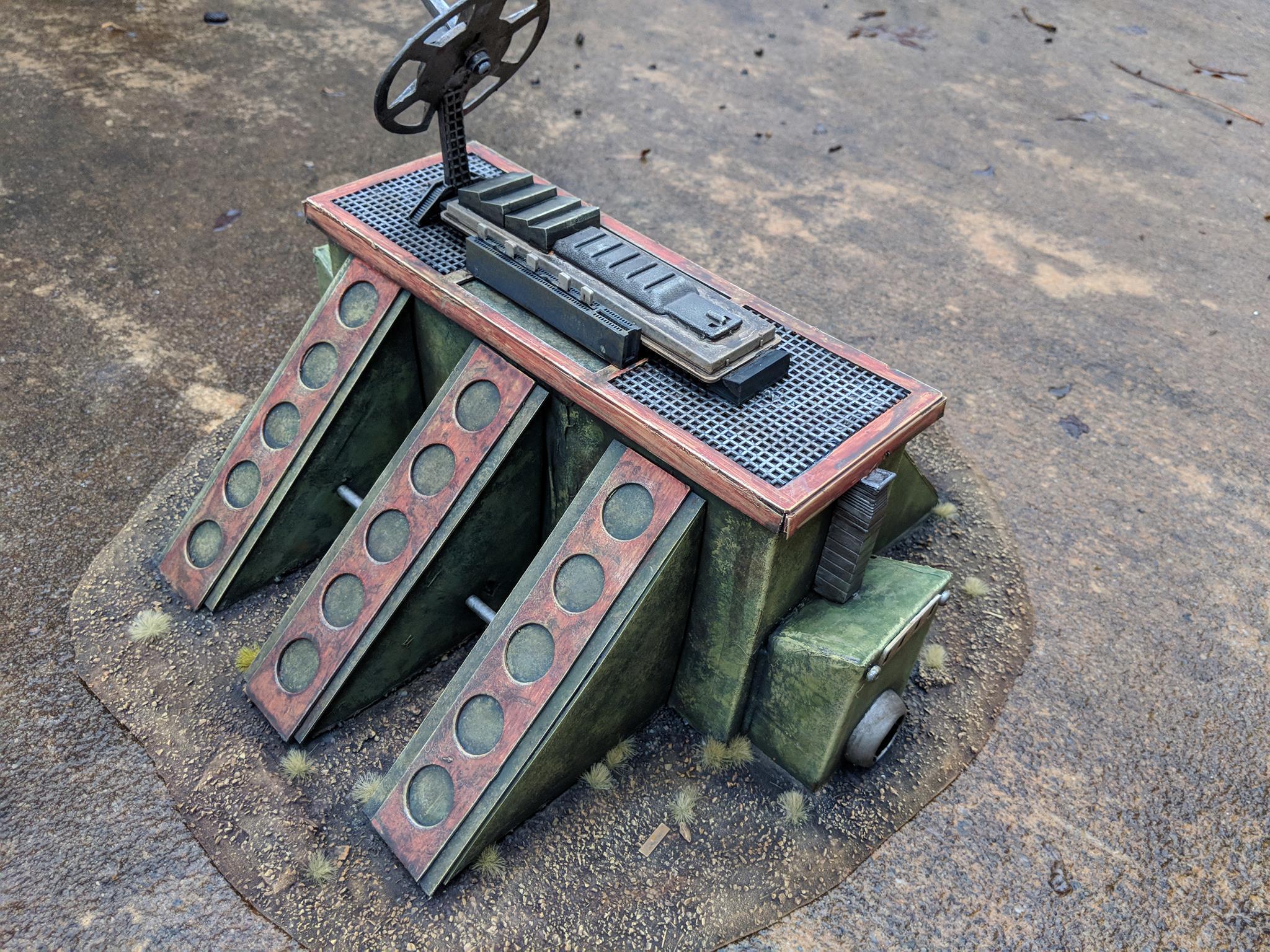 Buildings, Commission, Fallout, Industrial, Post Apoc, Ruins, Scratch Build, Terrain, This Is Not A Test