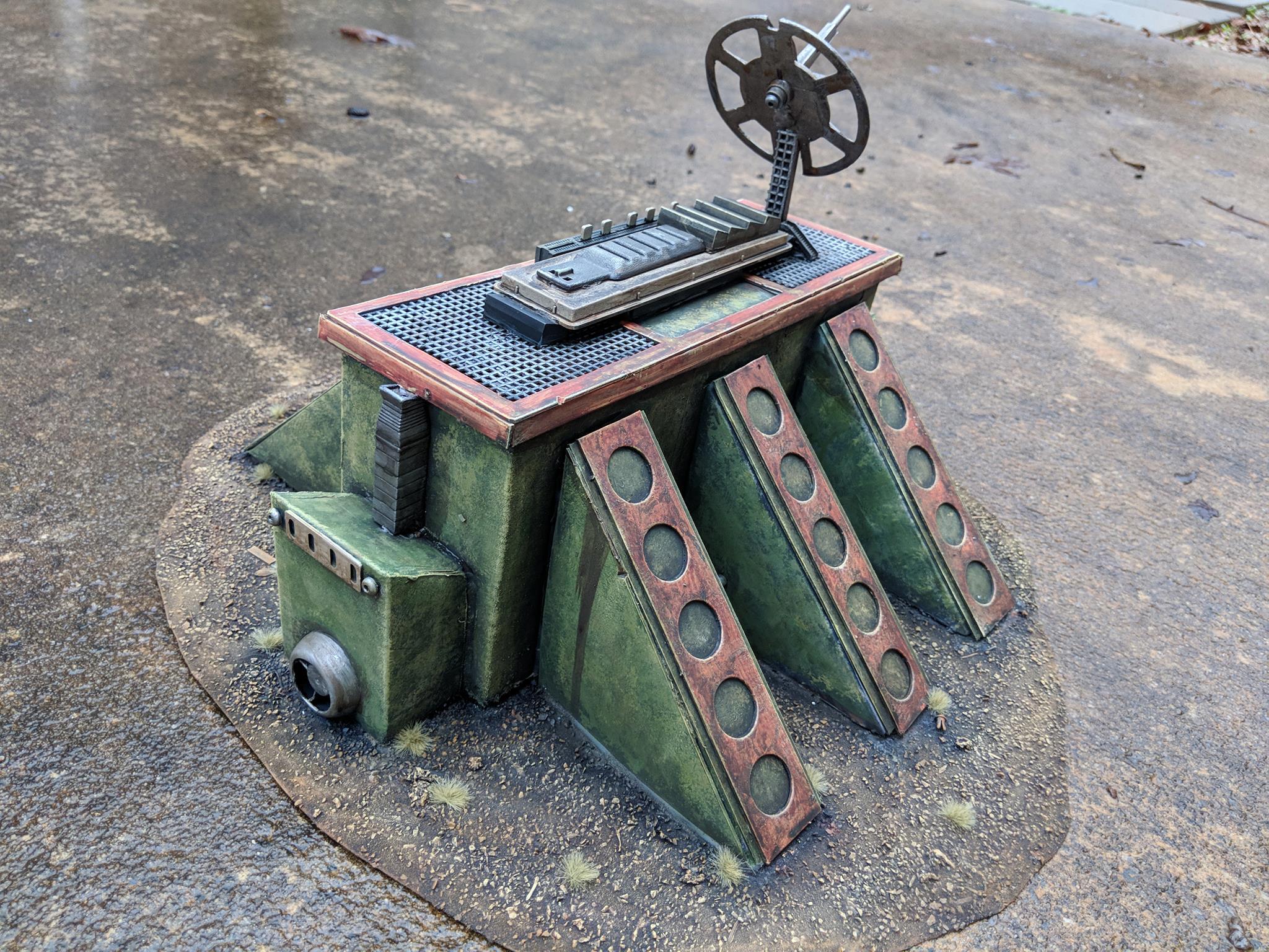 Buildings, Commission, Fallout, Industrial, Post Apoc, Ruins, Scratch Build, Terrain, This Is Not A Test