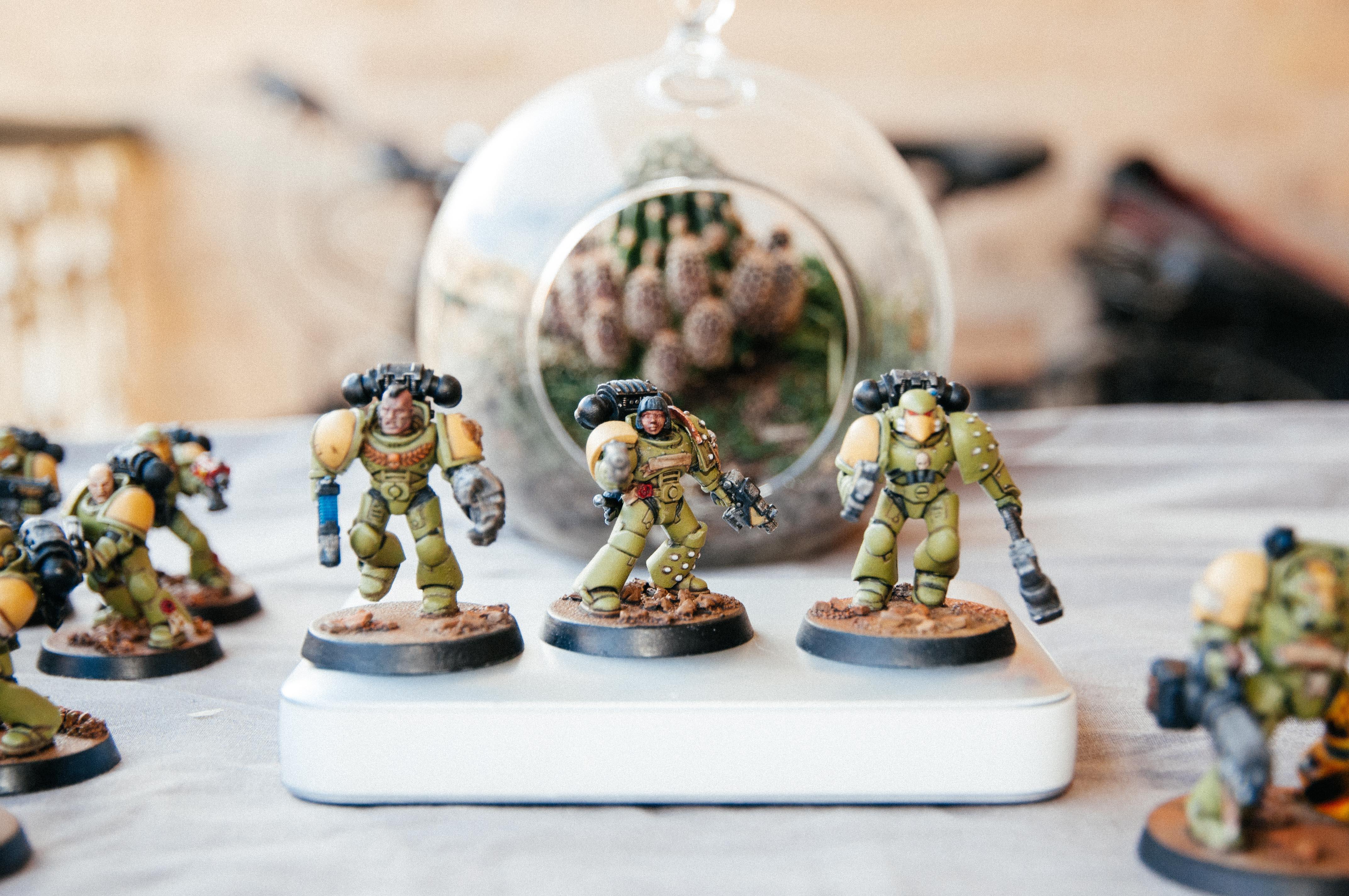Characters, Command, Lieutenants, Mantis Warriors, Space Marines, Veteran