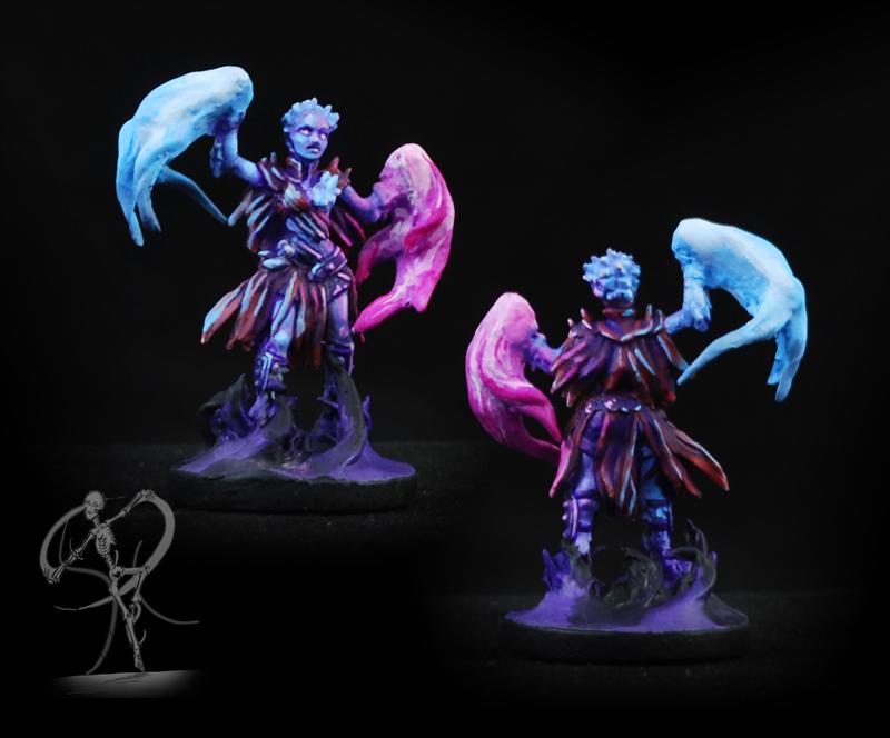 Conversion, Gloomhaven, Magic, Object Source Lighting, Sculpting, Sorceress