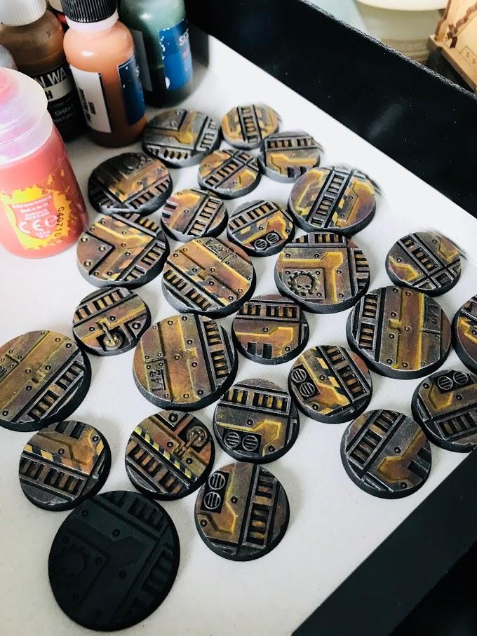 Base, Necromunda, Sector Mechanicus, Weathered