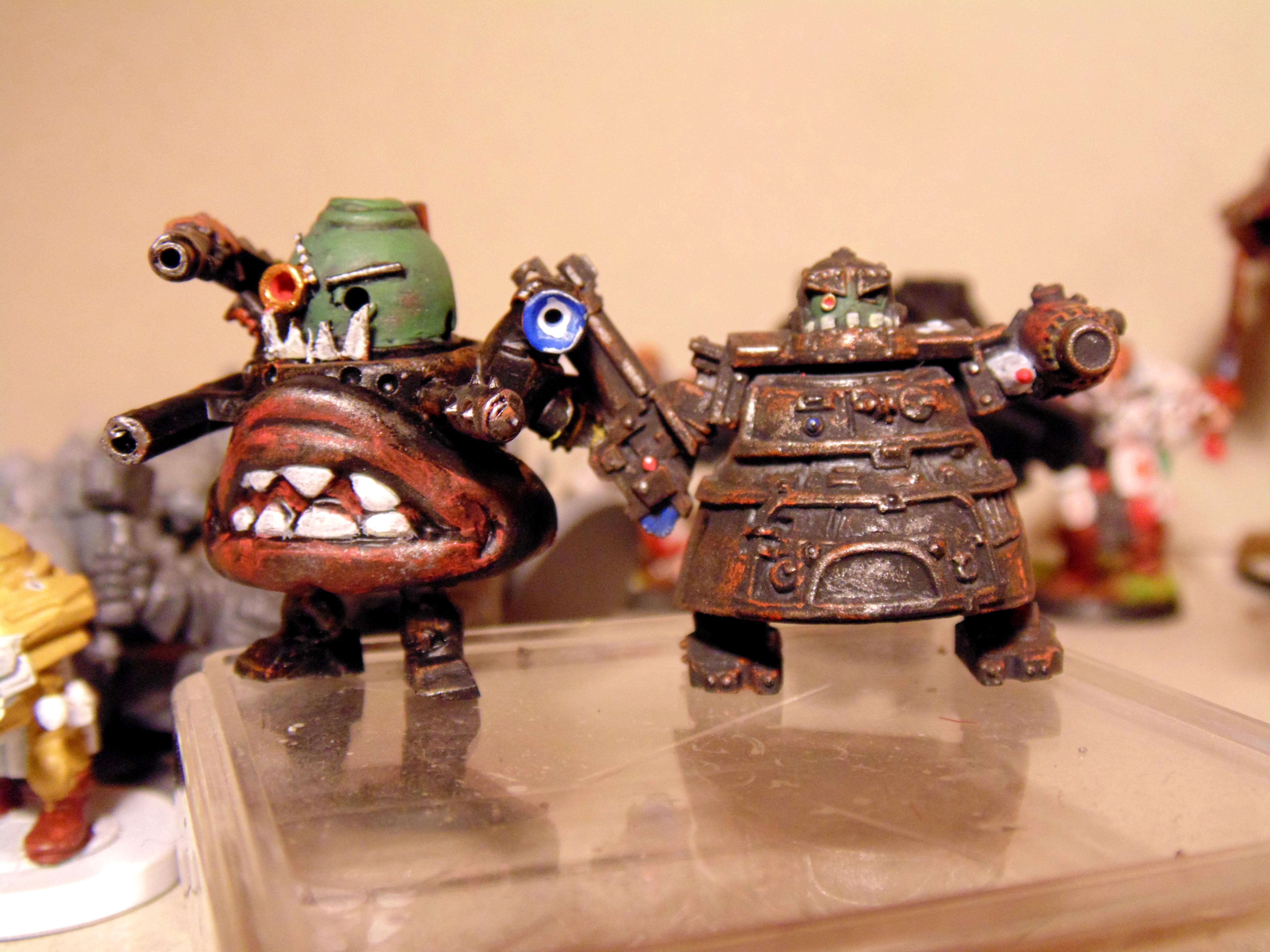 6mm, Conversion, Epic, Gargant, Green, Oldhammer, Orks, Robot, Scratch, Scratch Build, Stompa, Tin Boyz, Warhammer 40,000