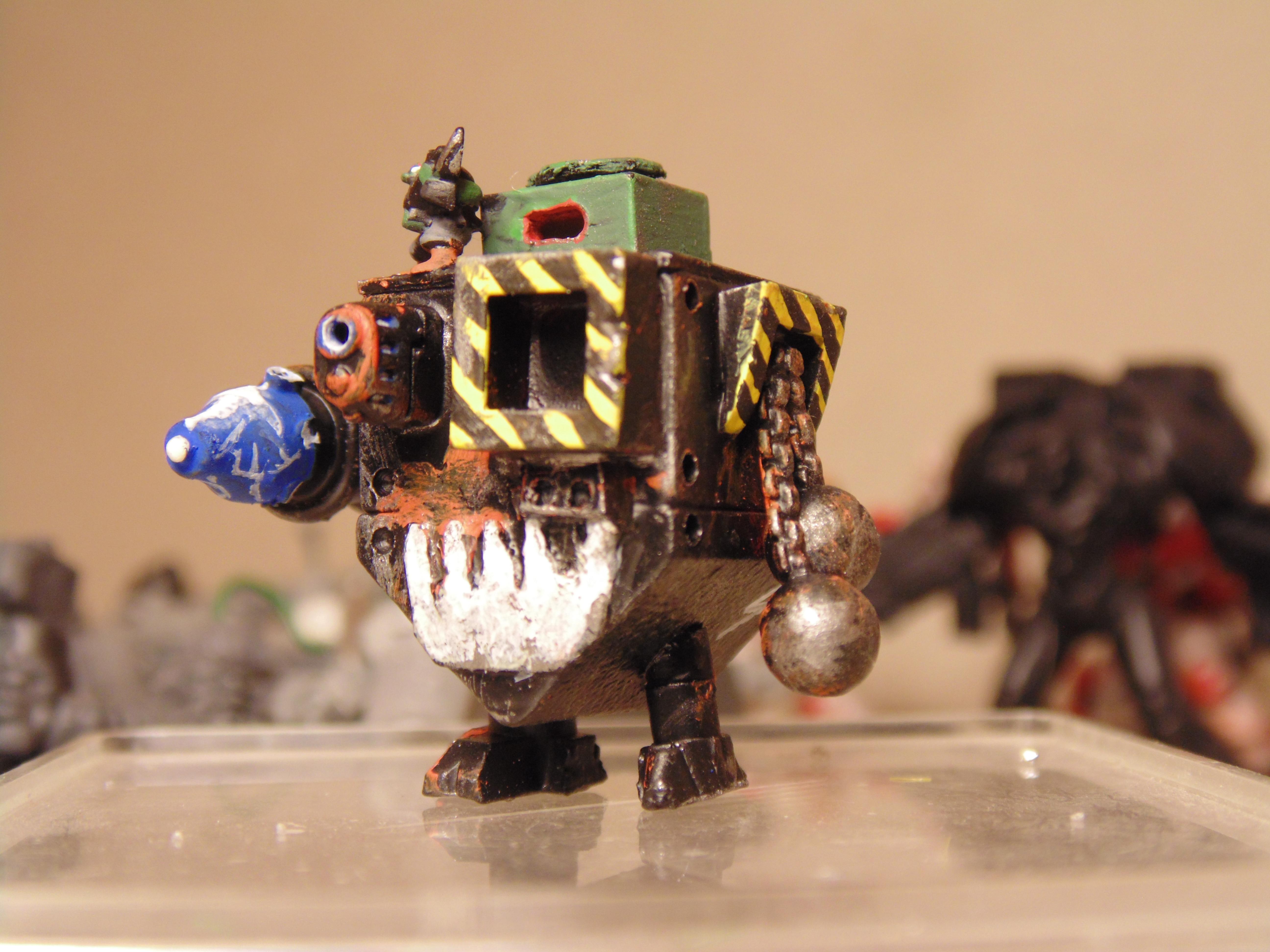 6mm, Conversion, Epic, Gargant, Green, Oldhammer, Orks, Scratch, Scratch Build, Stompa, Warhammer 40,000