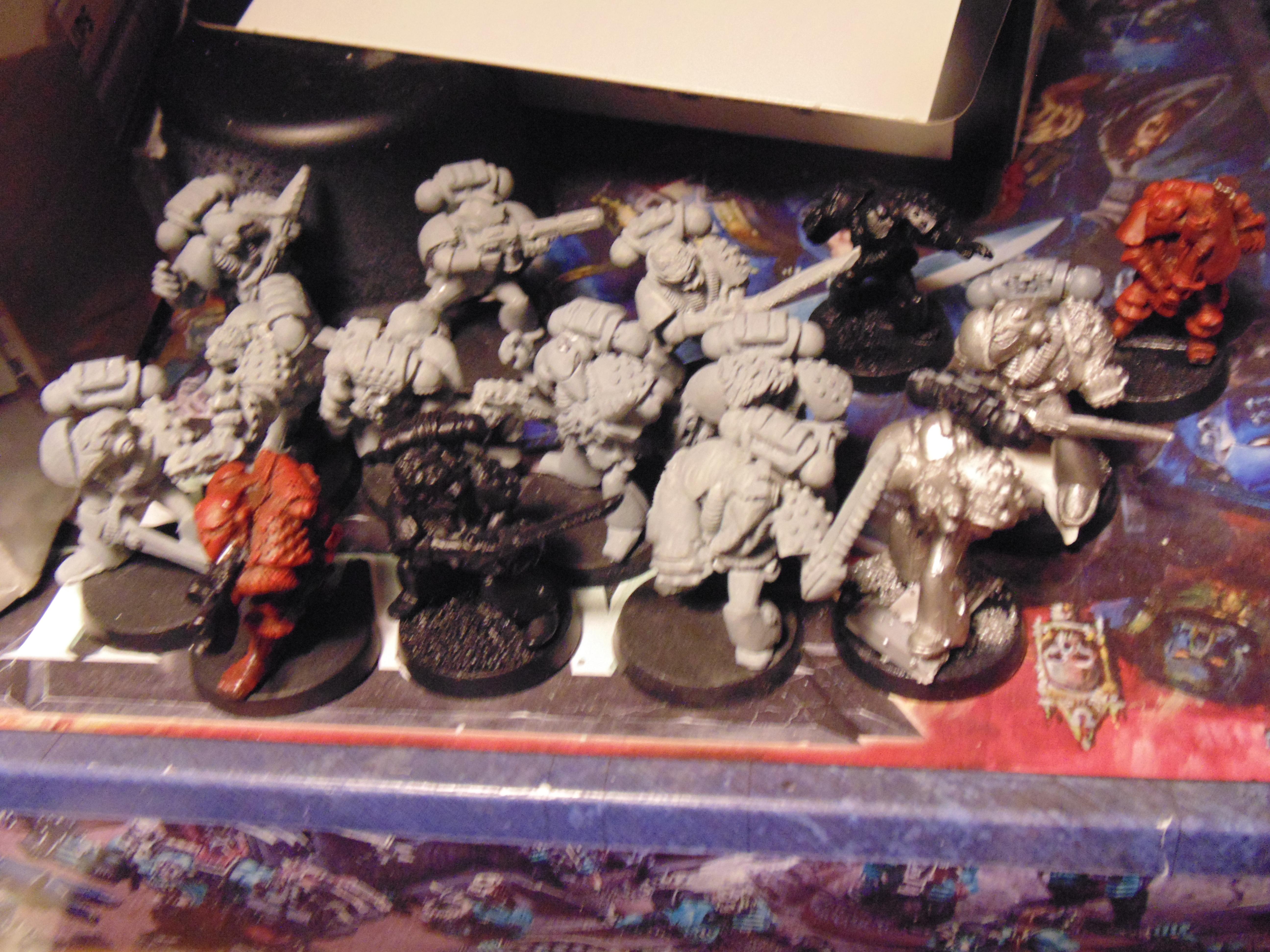 Conversion, Crazy, Dreadnought, Hands, Ih, Iron, Mad, Parts, Sarkophagus, Scratch, Space, Space Marines