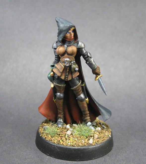 01602: Reaper Silver Anniversary-tara The Silent, Carrero Arts, Dark Heaven Legends, Dungeons And Dragons, Painted Reaper Miniature, Pathfinder Rpg, Reaper Minis, Reaper Painted Miniature, Rpg Miniature, Table Top Wargames, Warlord Miniatures