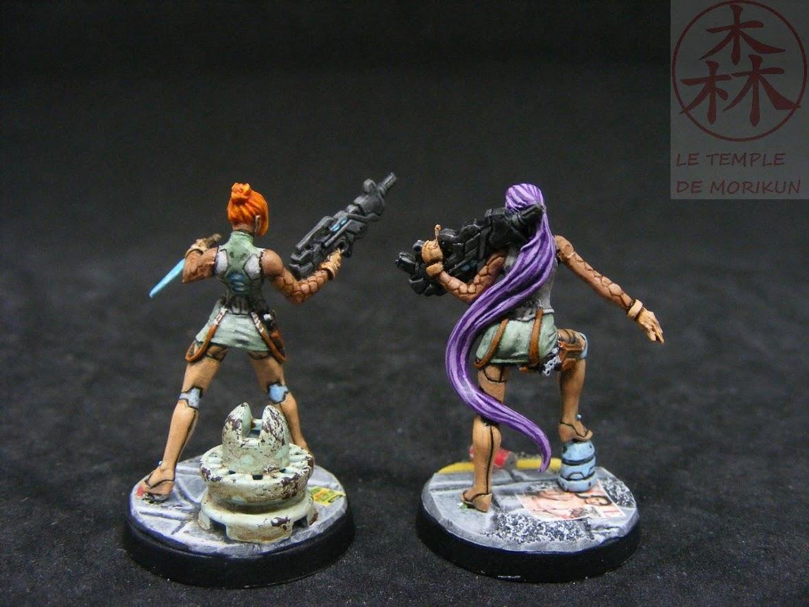 Aleph, Corvus Belli, Deva Functionnaries, Infinity The Game, Morikun