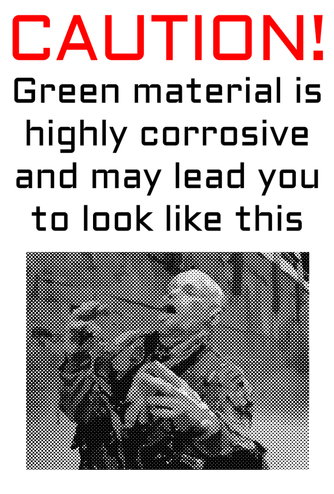 Caution! Slime is bad..