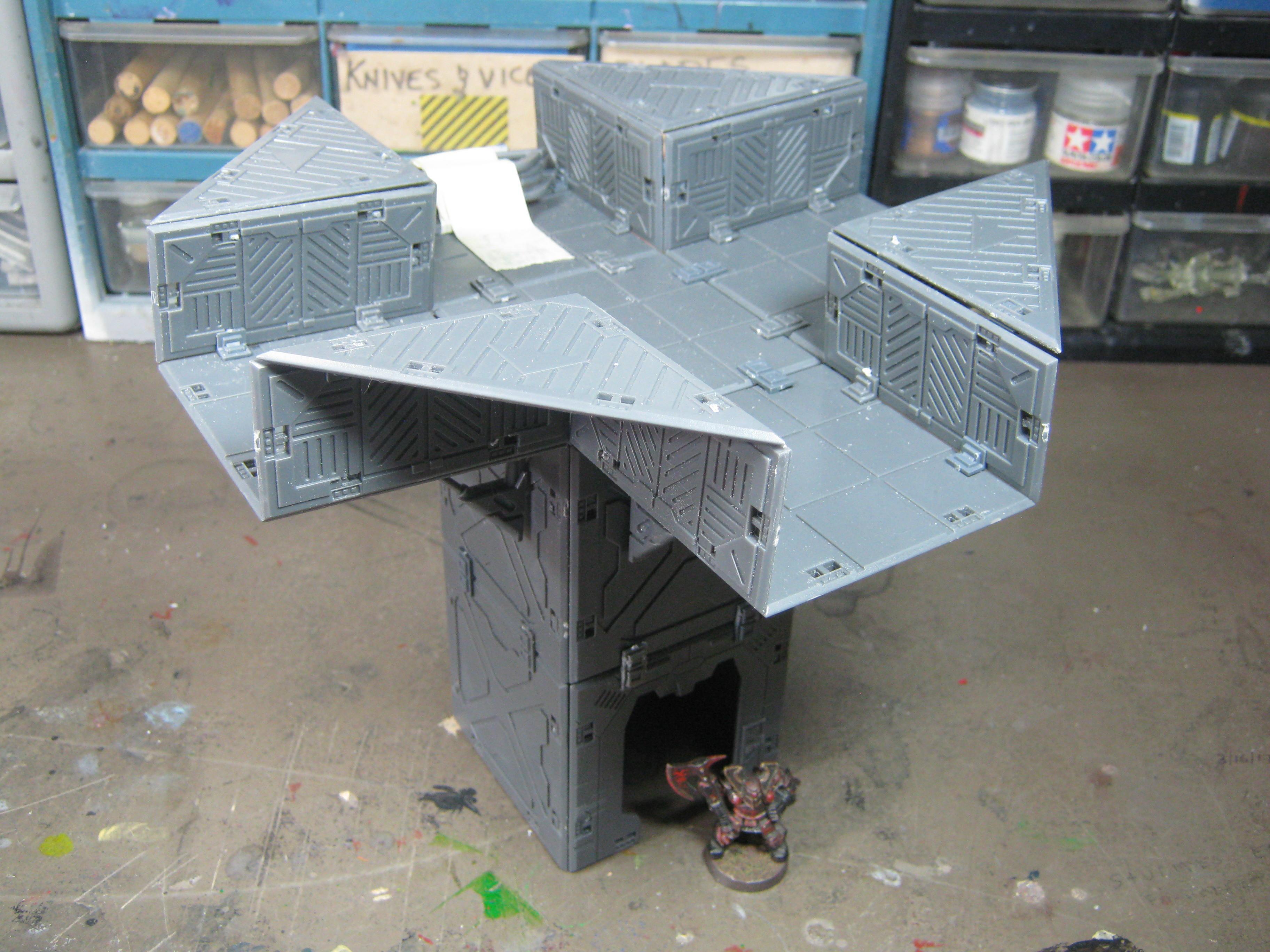Deadzone, Mantic, Terrain, Work In Progress