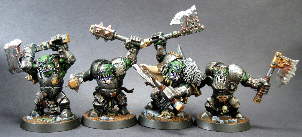 Black Orcs, Carrero Arts, Shadespire Ironskull's Boyz, Warhammer Aos, Warhammer Orcs