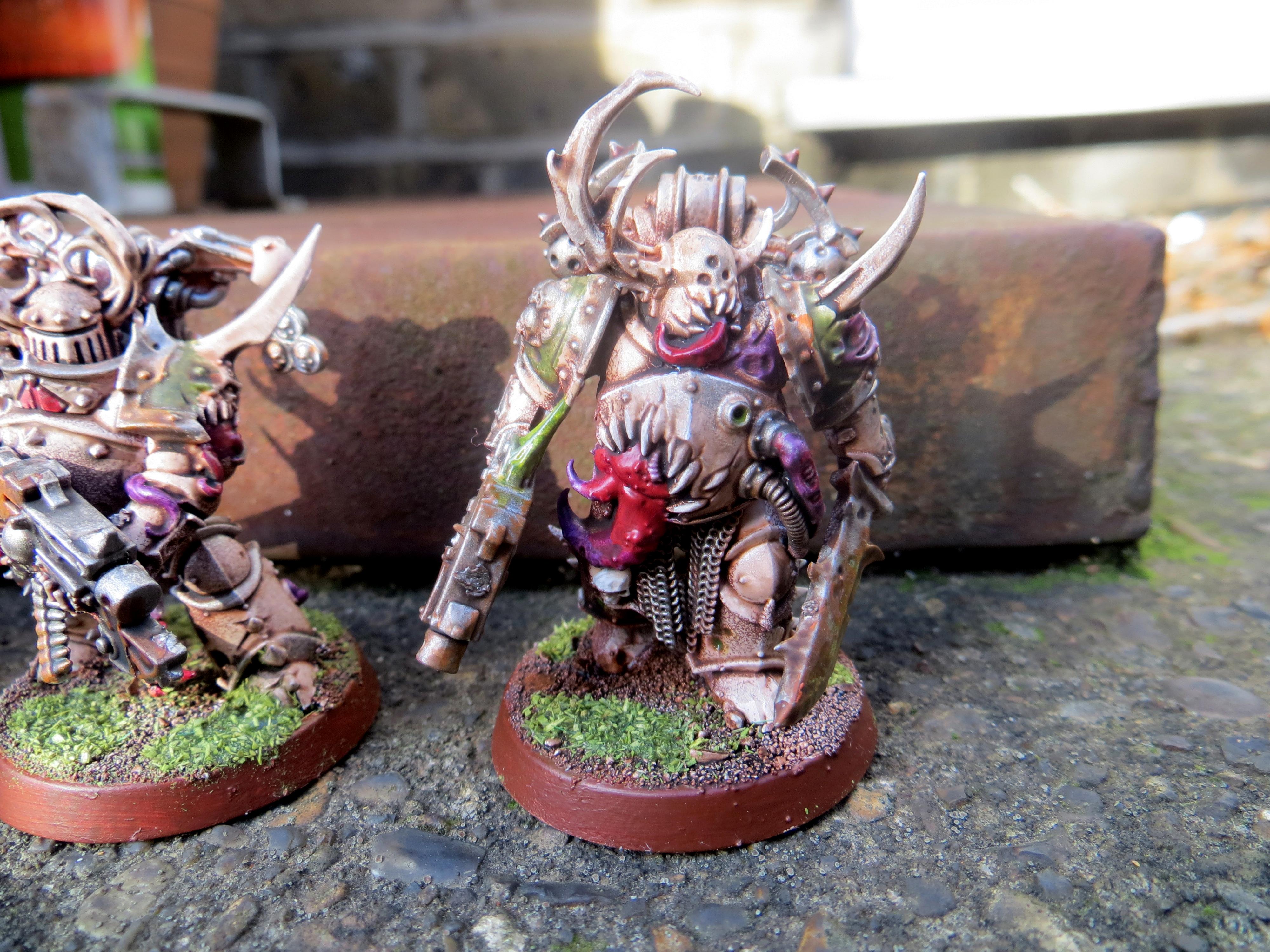 Chaos, Chaos Space Marines, Death Guard, Nurgle, Warhammer 40,000, Warhammer Fantasy
