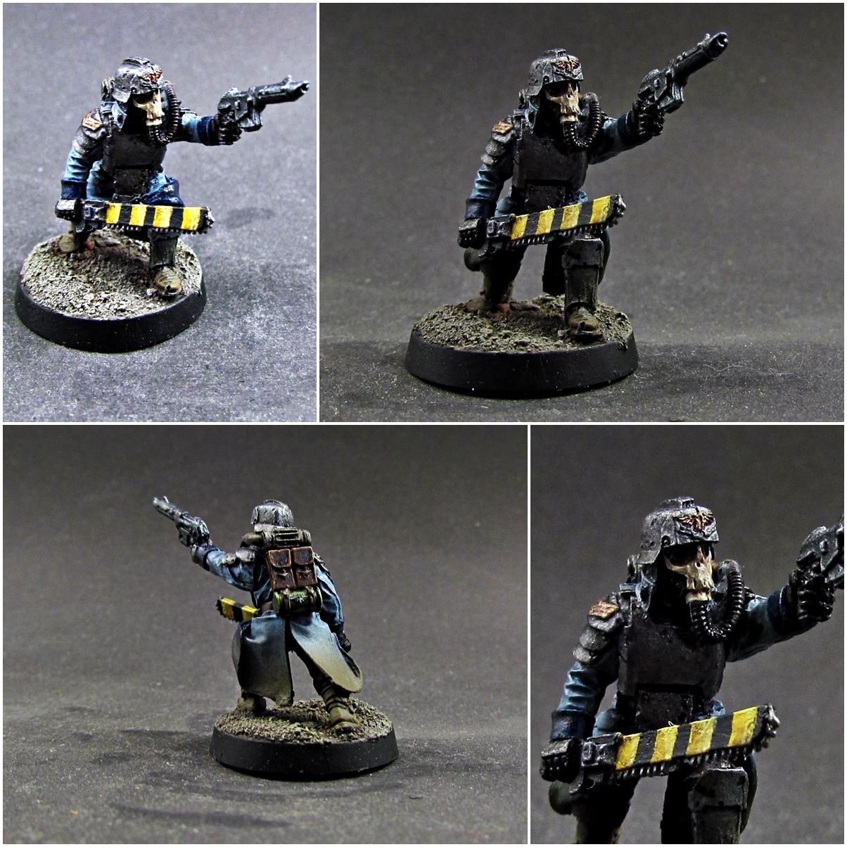 Death Korps of Krieg, Grenadier, Imperial Guard, Lieutenant