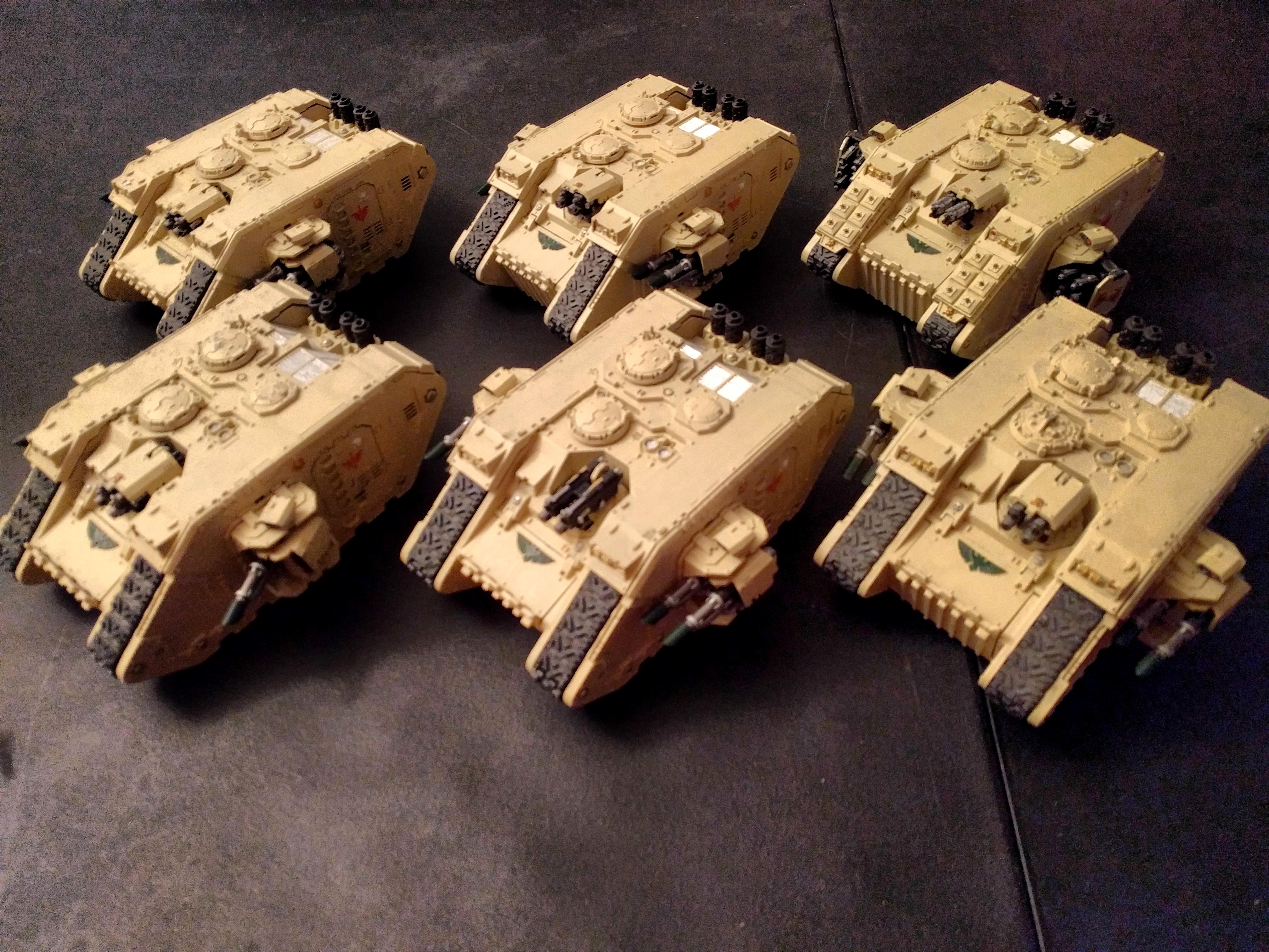 Assembled Land Raiders Left