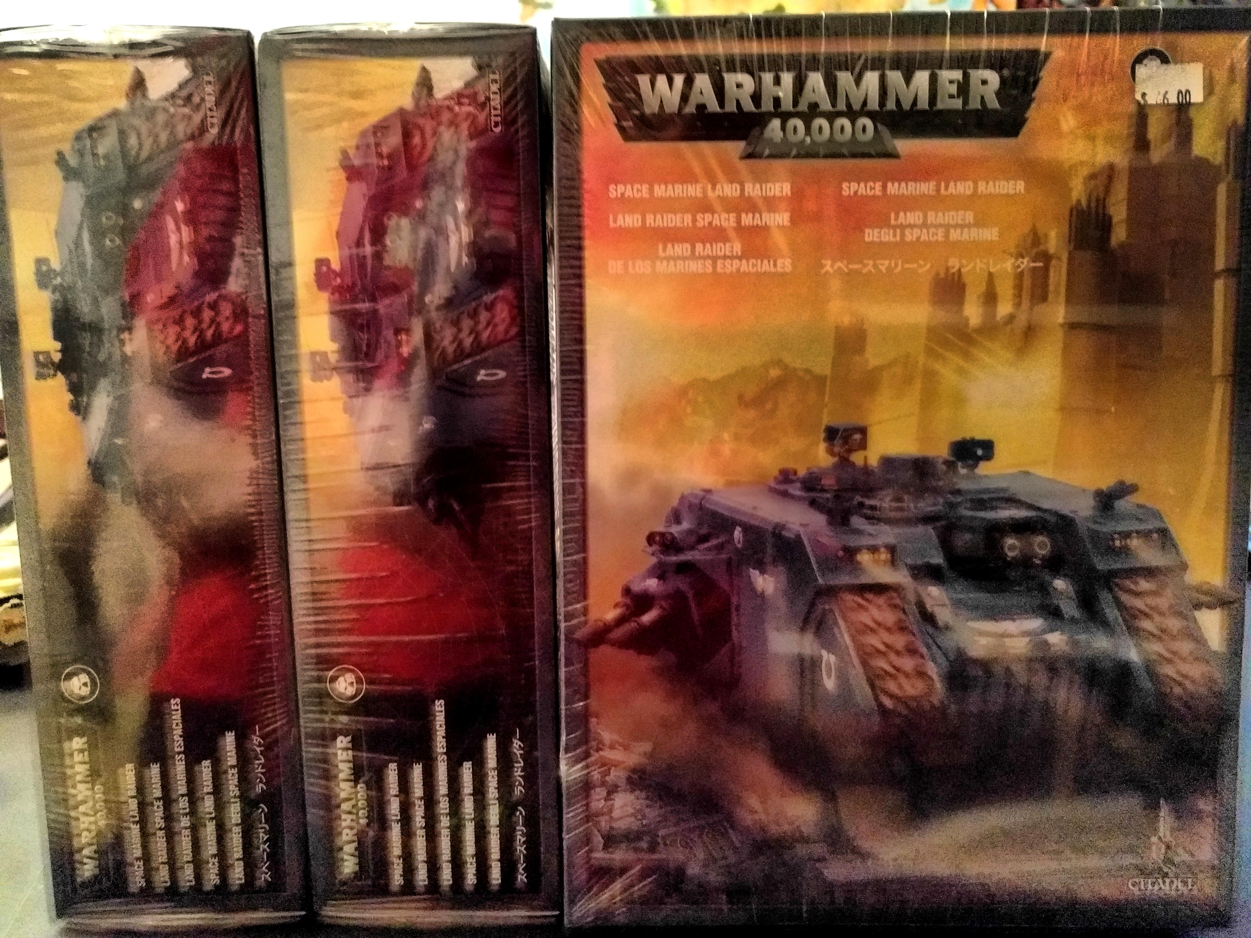 Boxed Land Raiders