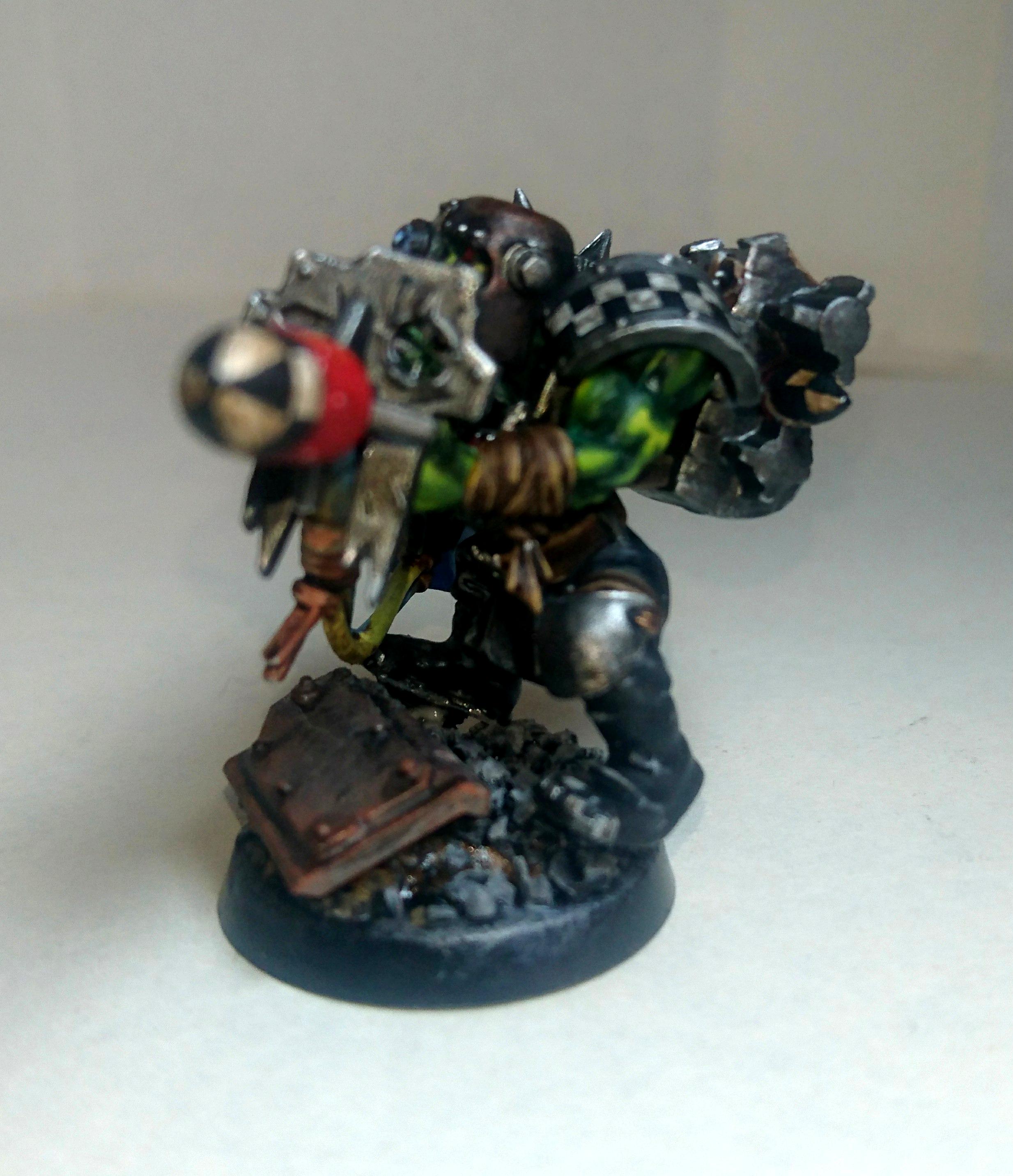 Boy, Conversion, Goffs, Nob, Ork Boy, Ork Boyz, Ork Conversion, Ork Goff Boy, Orks, Space Orks, Warhammer 40,000