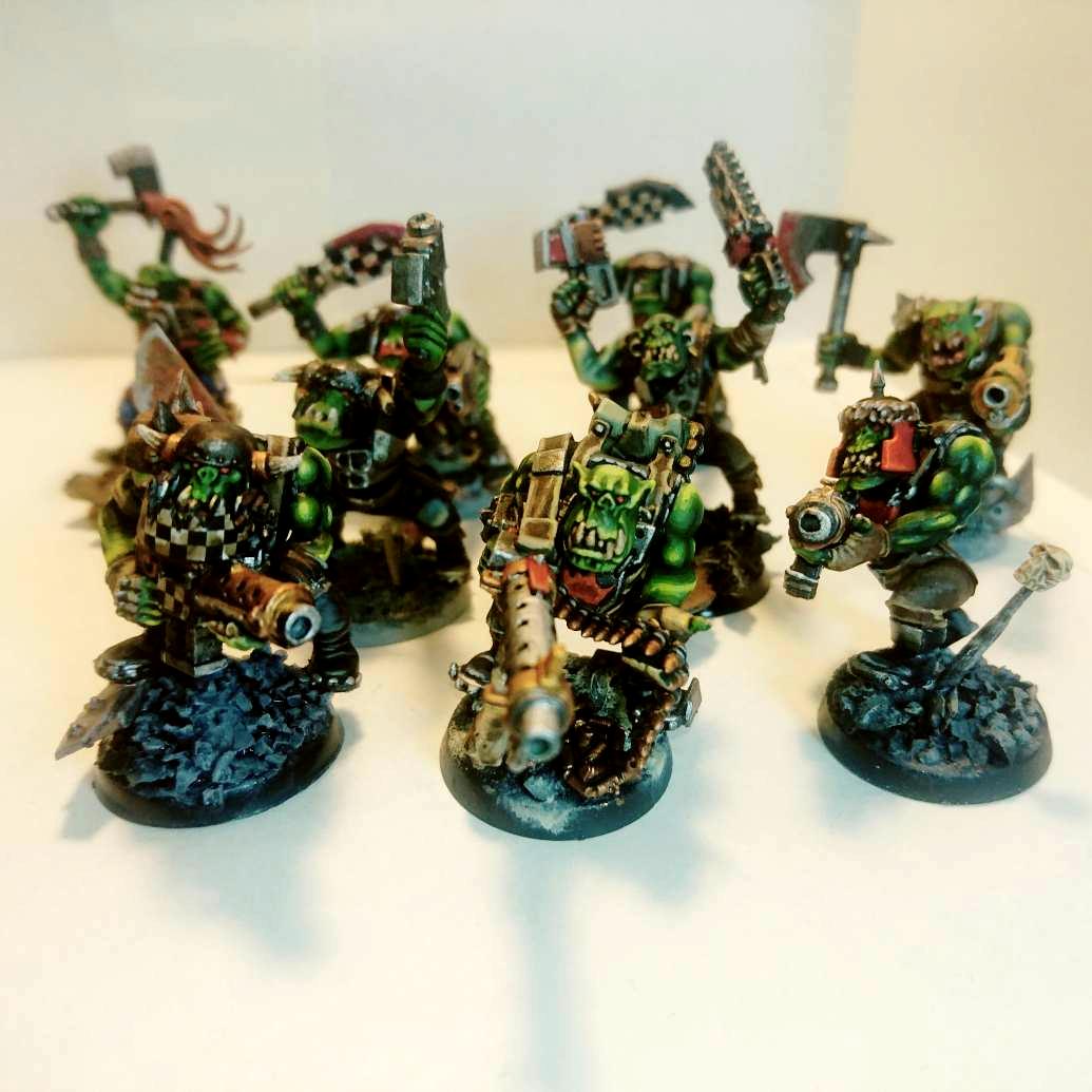 Boy, Conversion, Goffs, Nob, Ork Boy, Ork Boyz, Ork Conversion, Ork Goff Boy, Orks, Space Orks, Warhammer 40,000